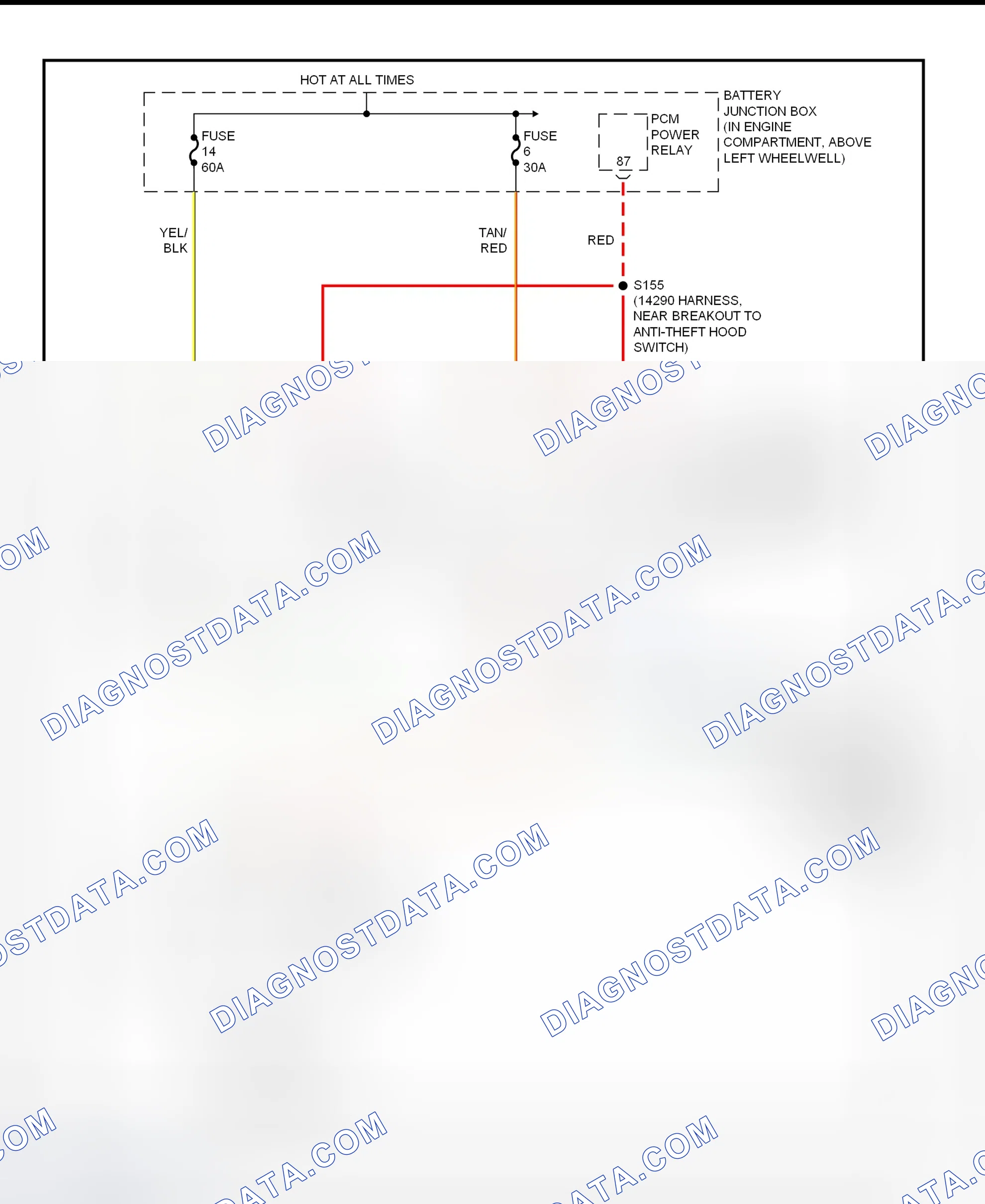 Scheme 19: Electric Cooling Fan Wiring Diagram (Continental)