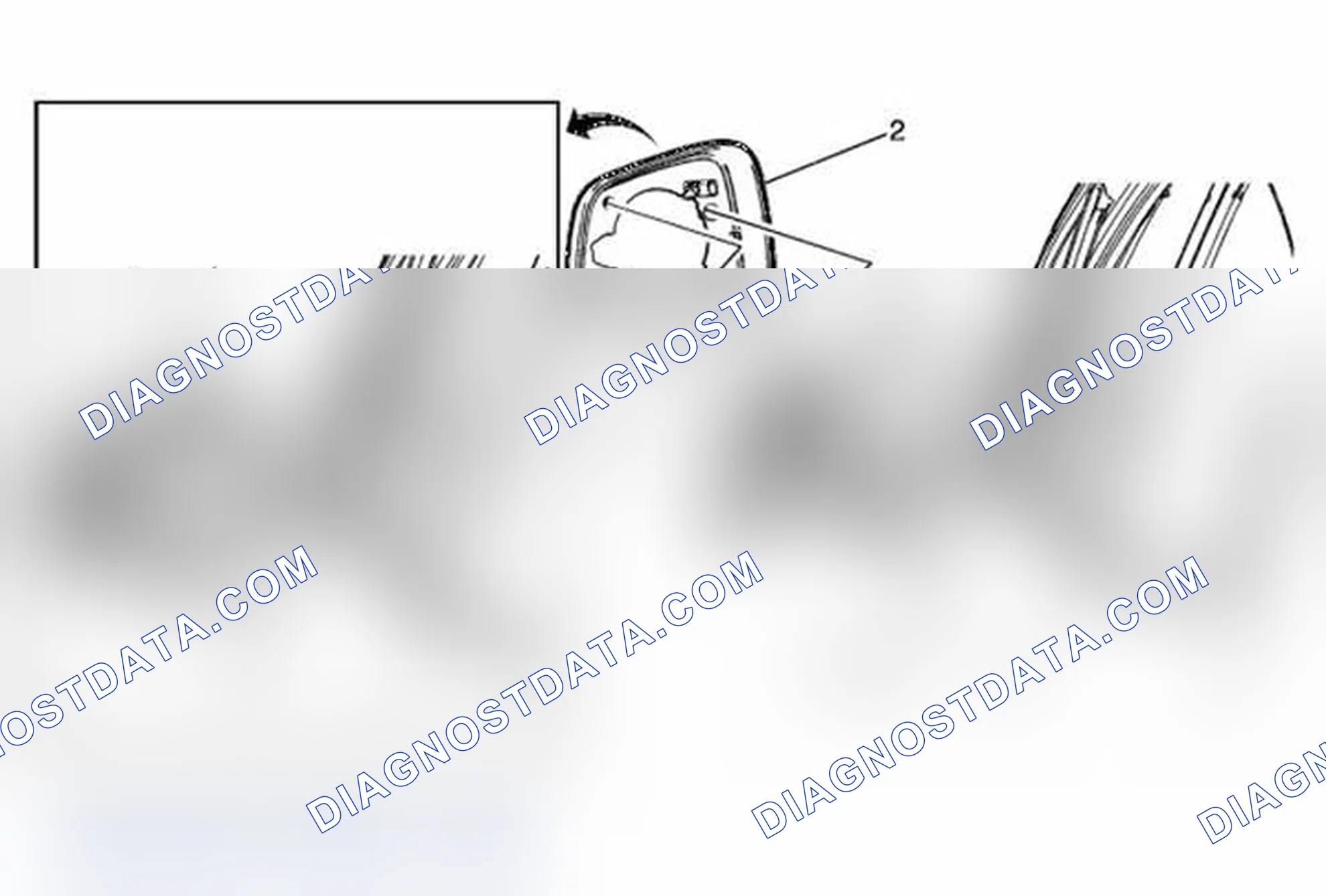 Scheme 10: Outside Rearview Mirror Housing Bezel Replacement