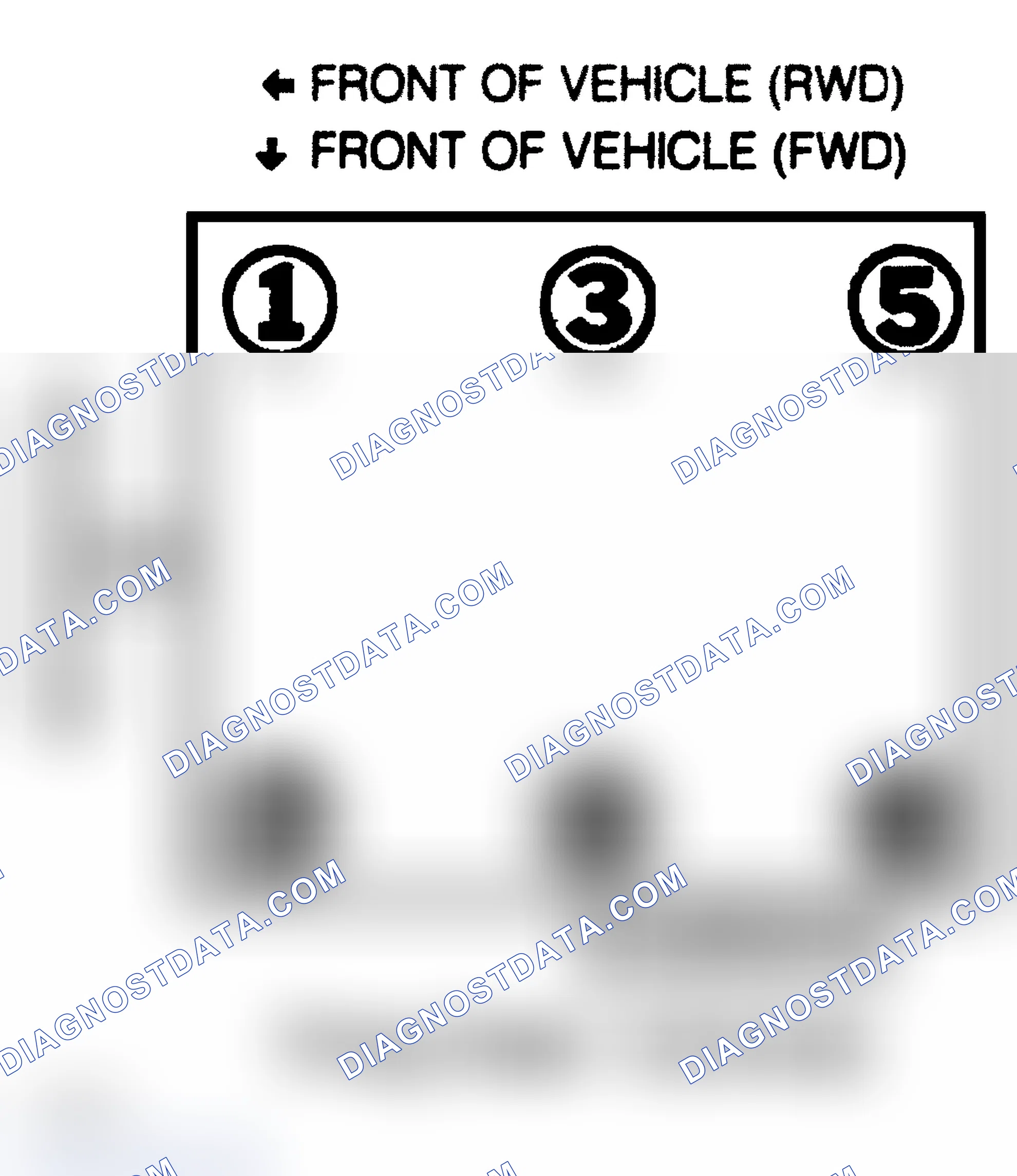 Scheme 7: 2.8L (VIN W) & 3.1L Firing Order