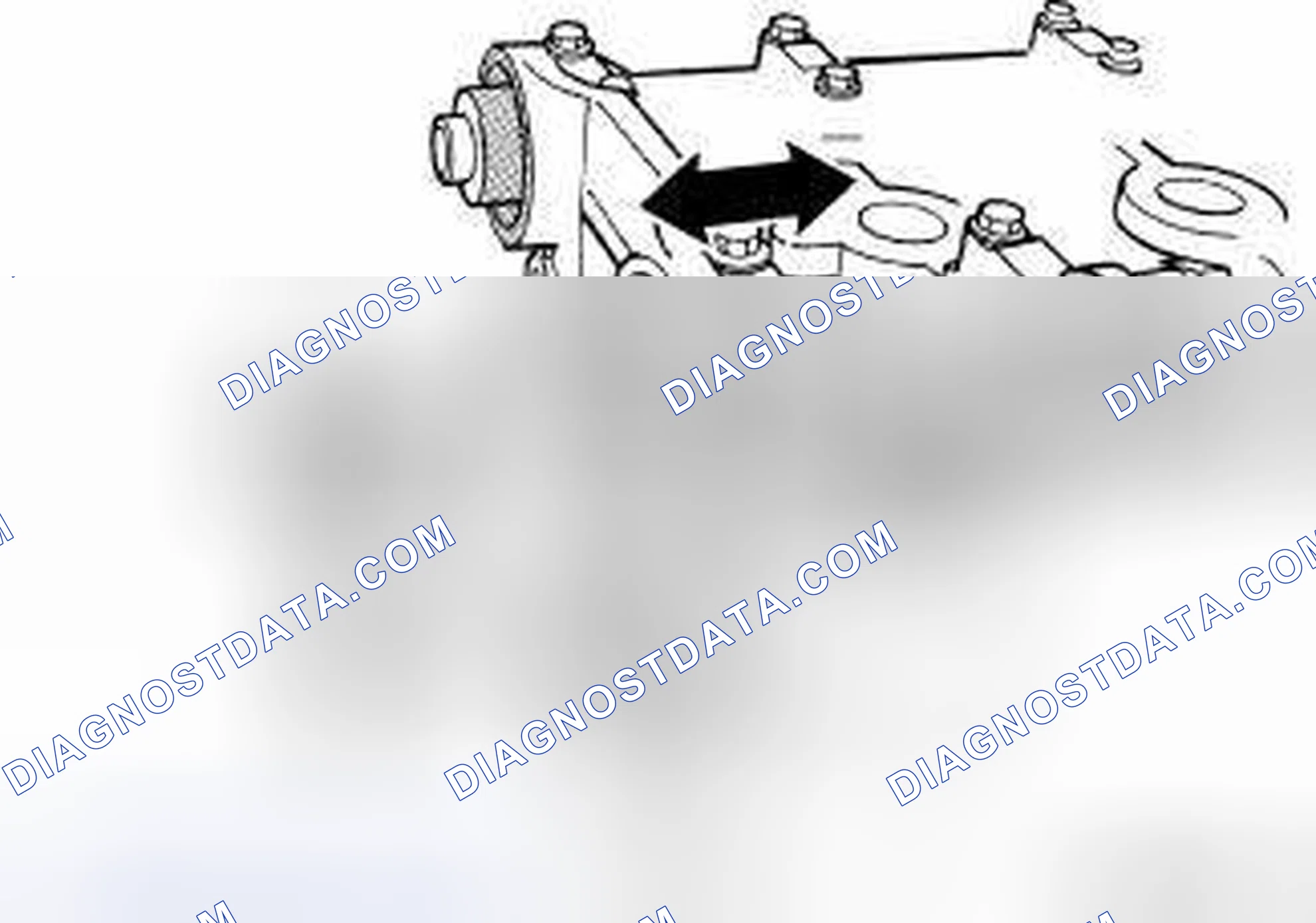 Scheme 40: STANDARD PROCEDURE - MEASURING CAMSHAFT END PLAY