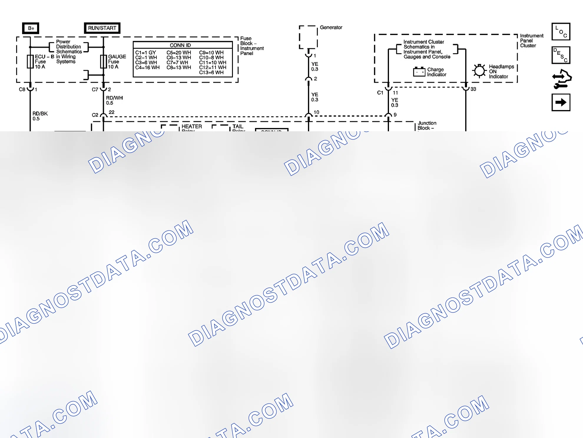 Scheme 1: Headlights/Daytime Running Lights (DRL) Schematics