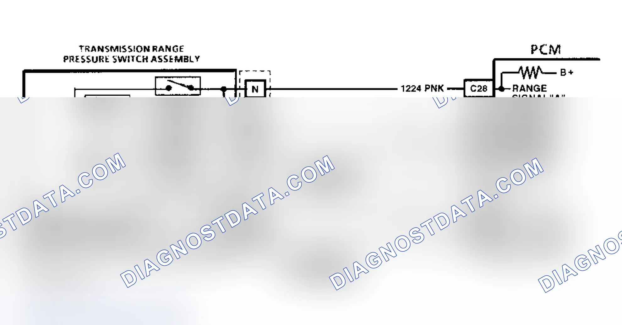 Scheme 147: Code 79 Schematic (5.7L) Transmission Fluid Overtemp
