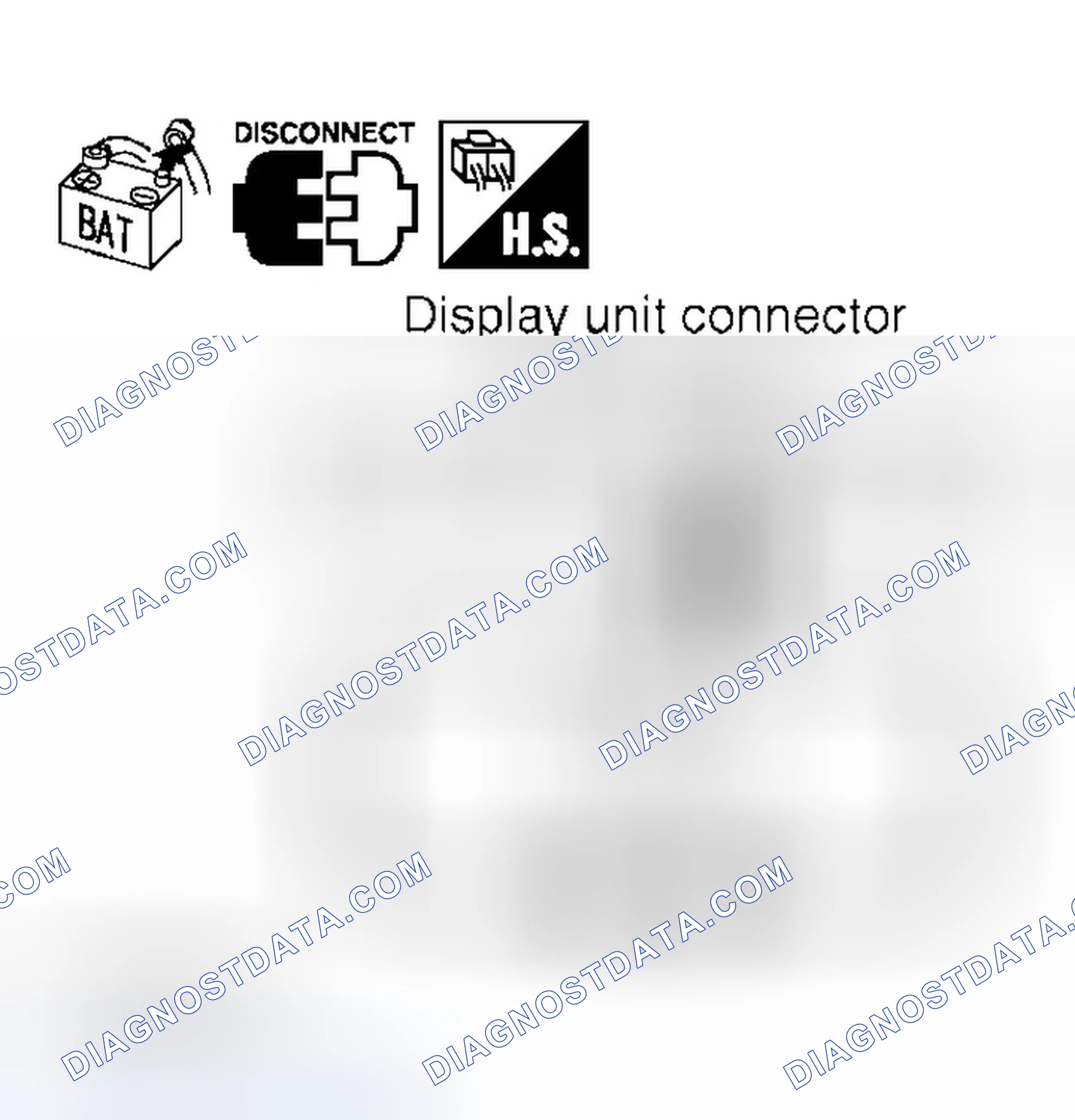 Scheme 675: Display Unit Circuit Check