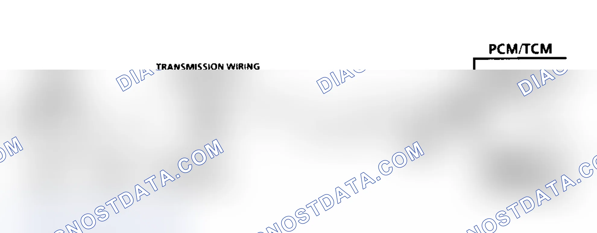 Scheme 309: Code 81 Schematic (Diesel) Transmission 2-3 Error