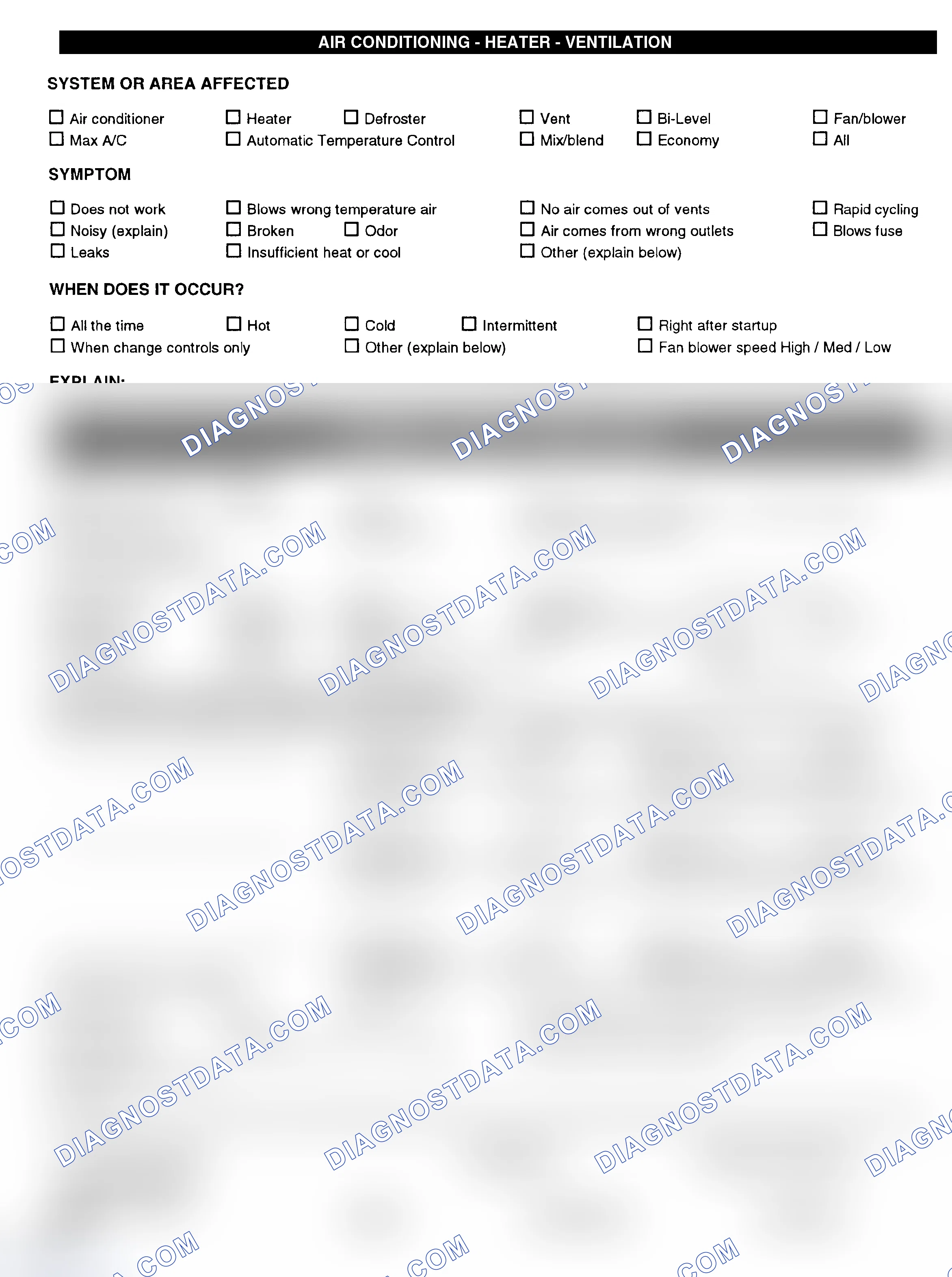 Scheme 4: Symptom Check List - Page 3