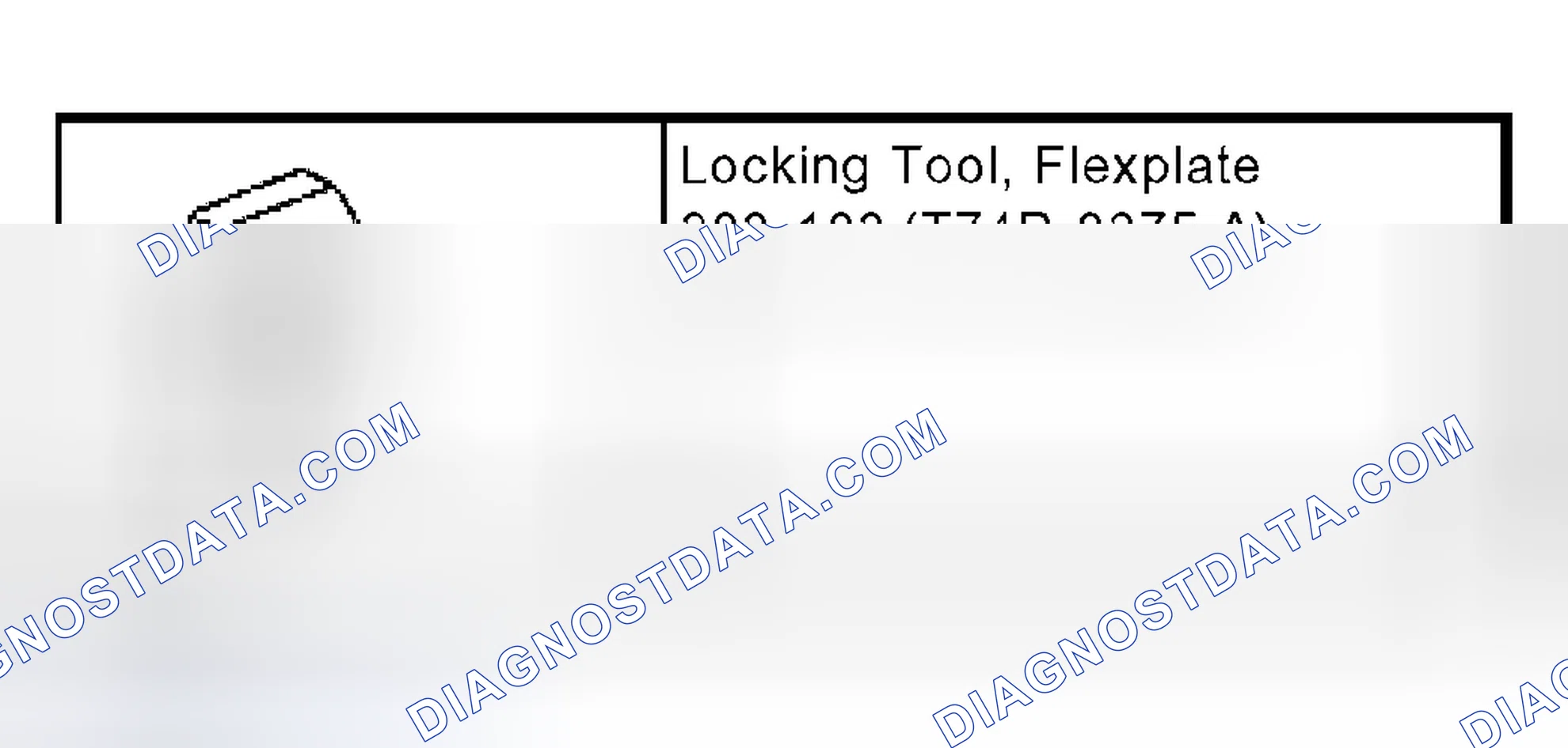 Scheme 142: Special Tool(s)