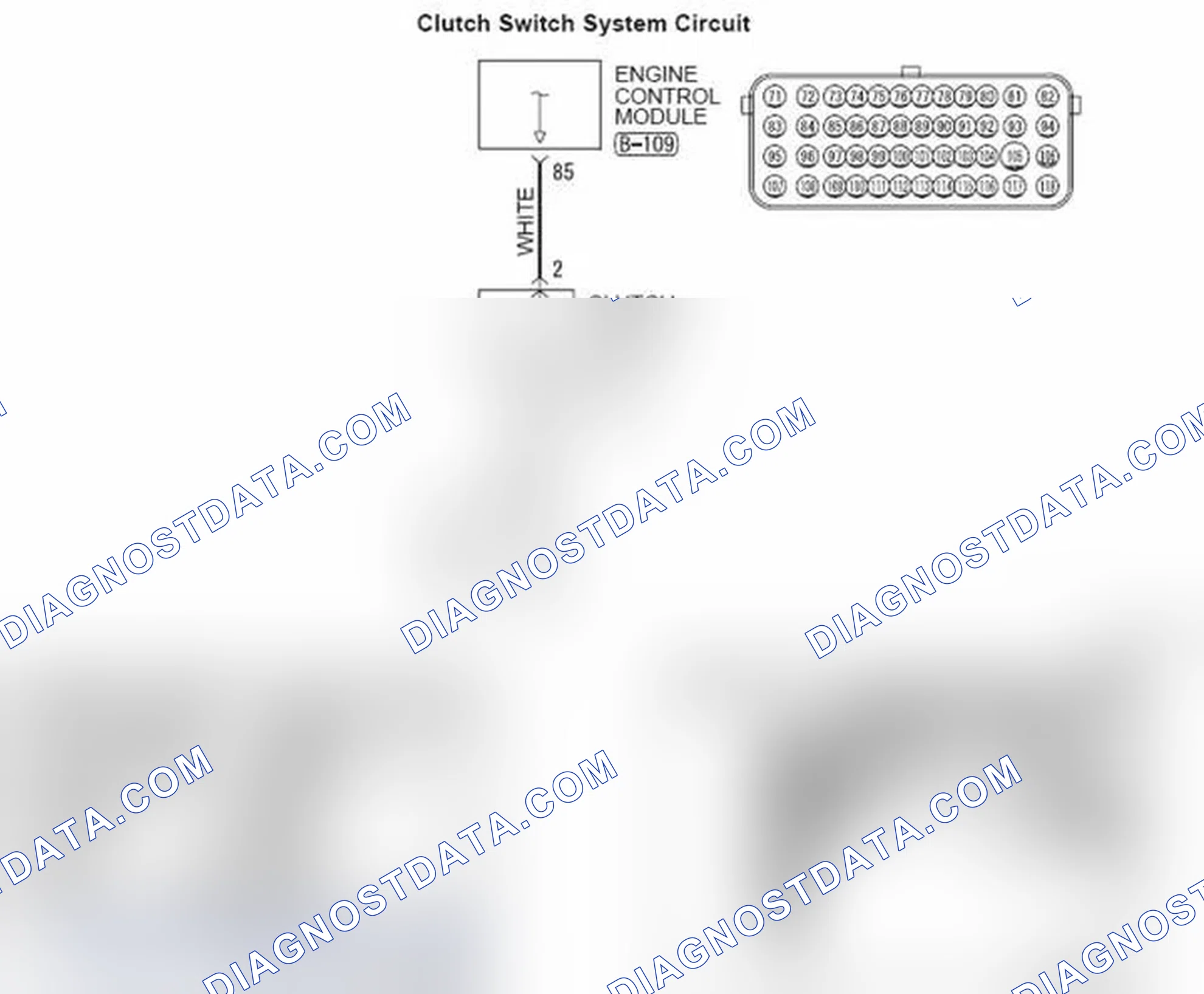 Scheme 16: Inspection Procedure 2: When the Clutch Pedal is Depressed, Cruise Control is not Cancelled < M/T. >