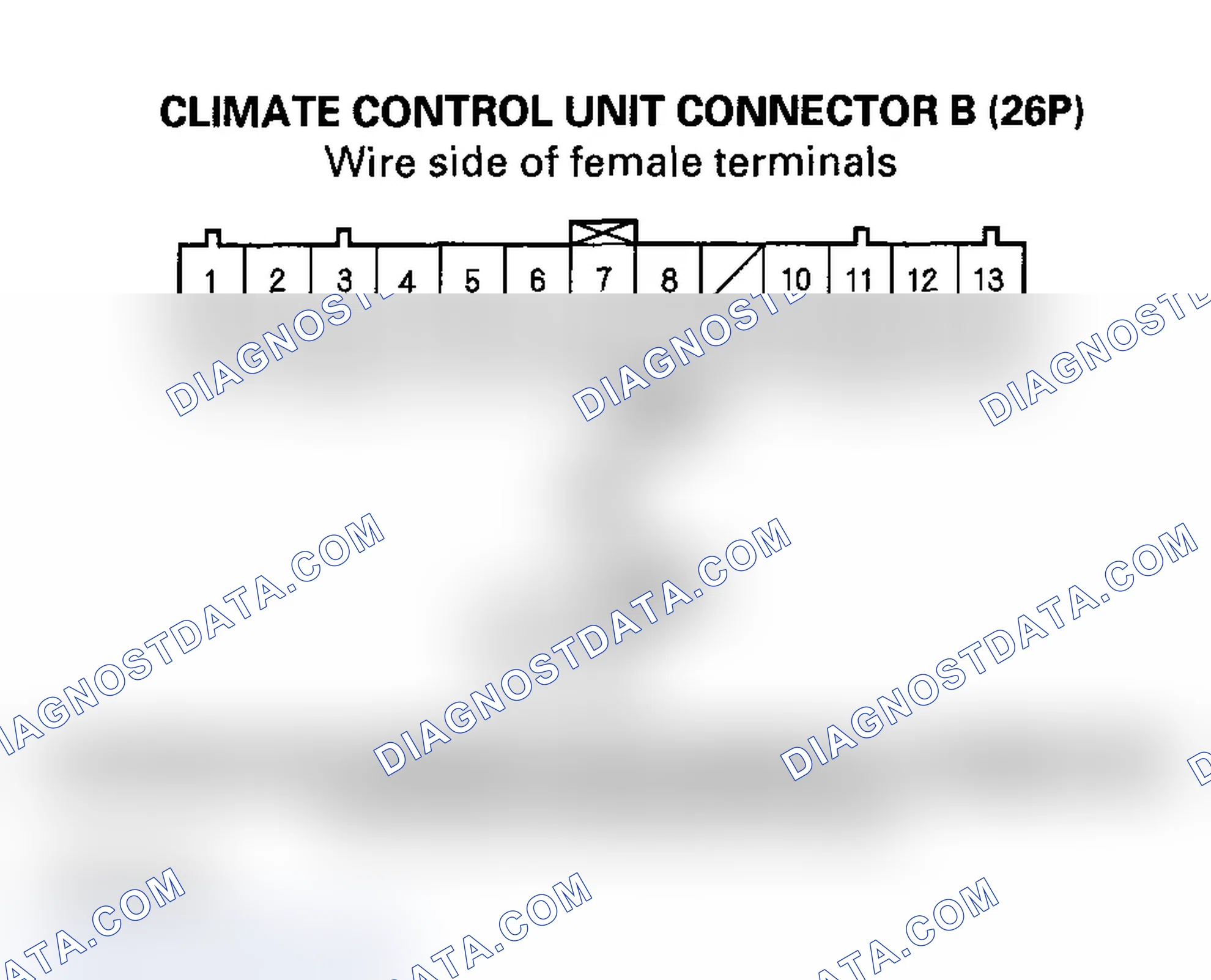 Scheme 27: DTC Indicator G: An Open In The Evaporator Temperature Sensor Circuit
