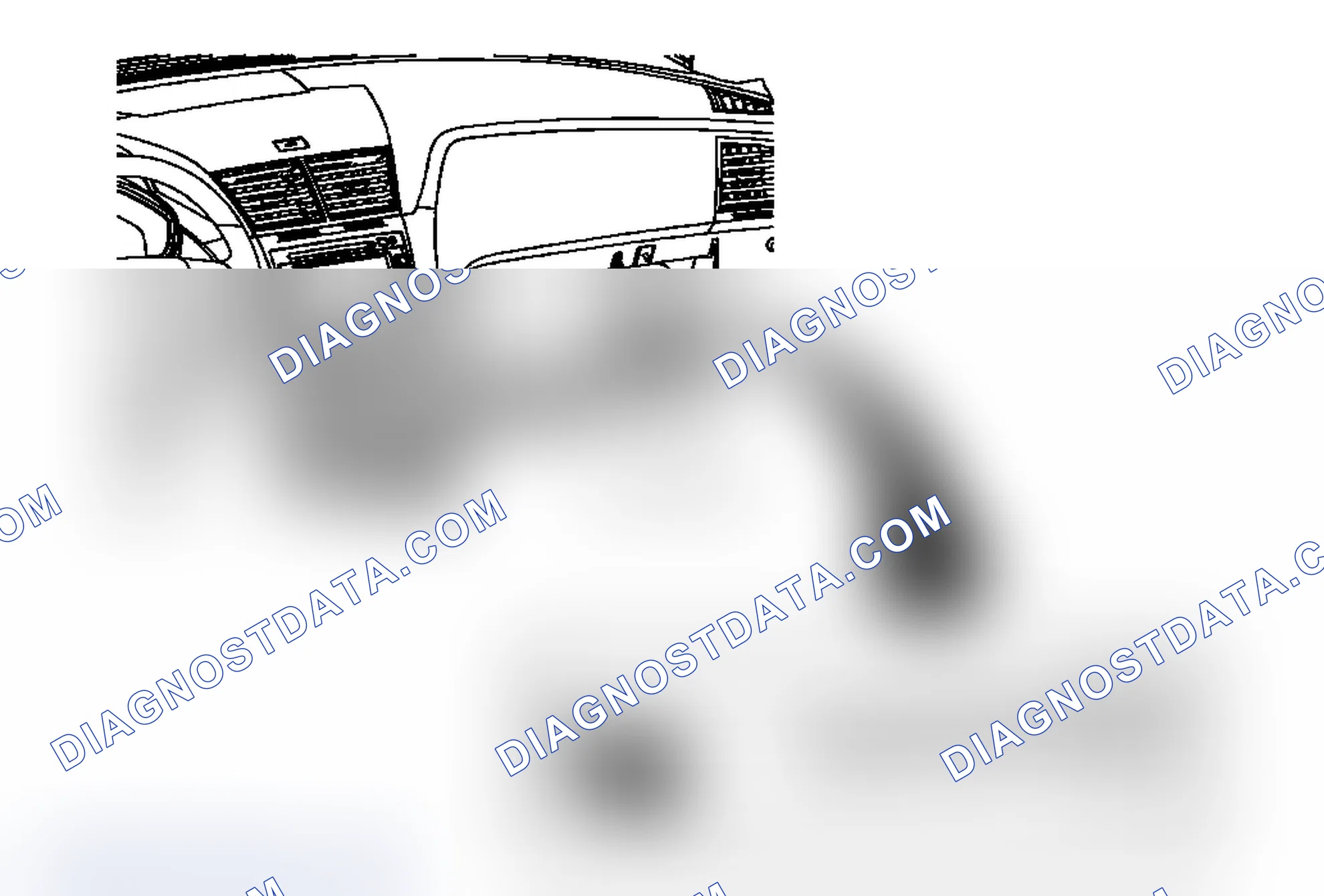 Scheme 142: Instrument Panel Compartment Door Dampener Replacement (Traverse)