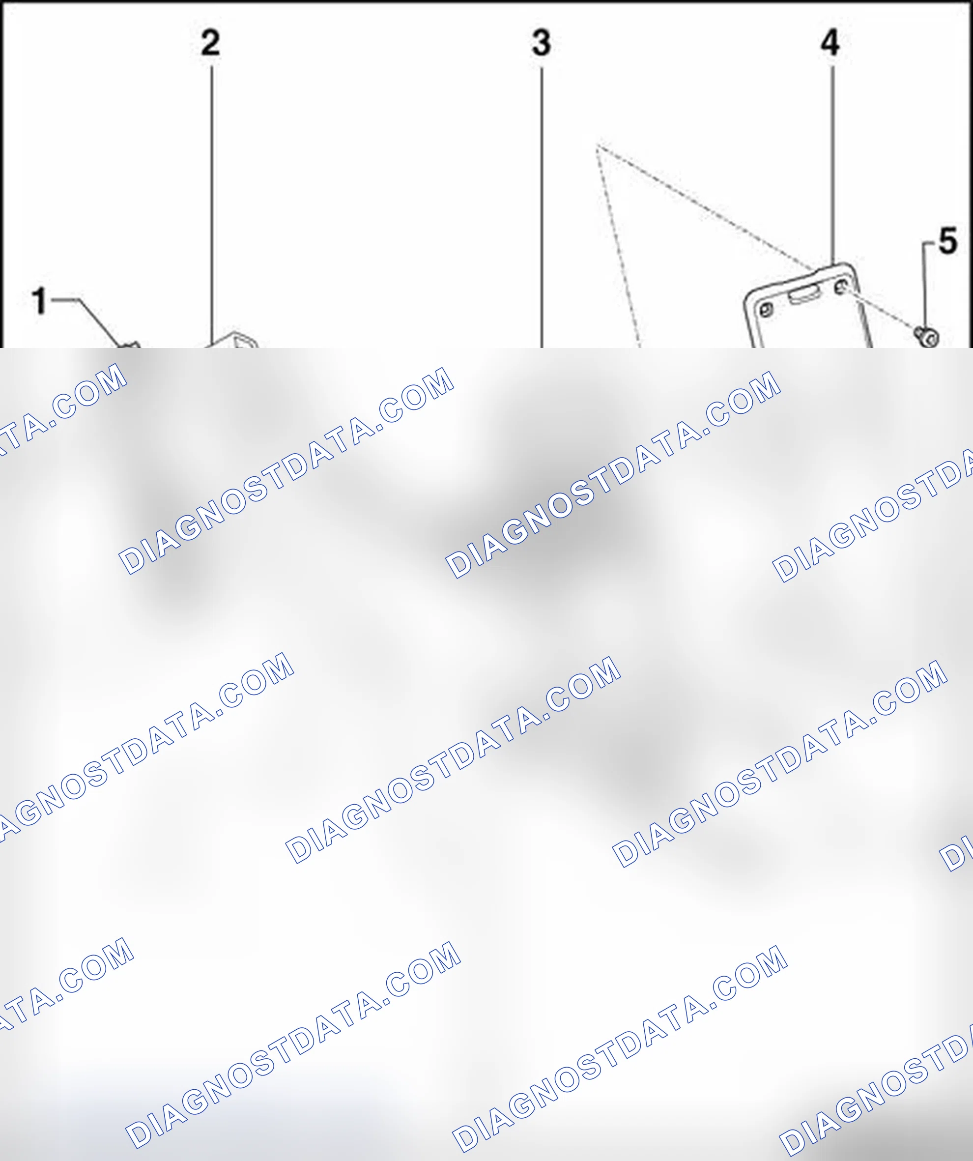 Scheme 86: Telephone Baseplate R126 on instrument panel