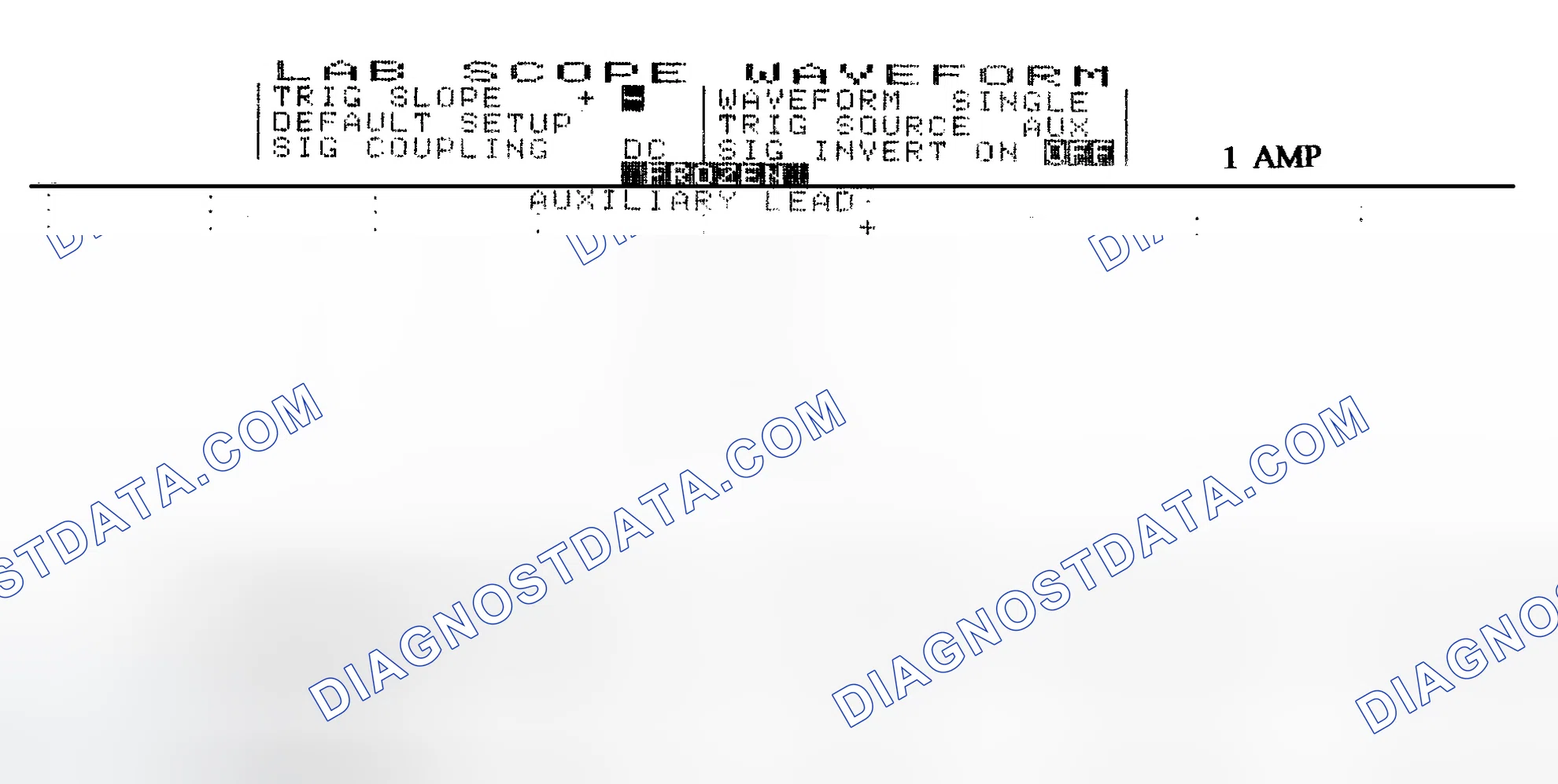 Scheme 20: Single Injector w/Normal Current Flow - Current Pattern