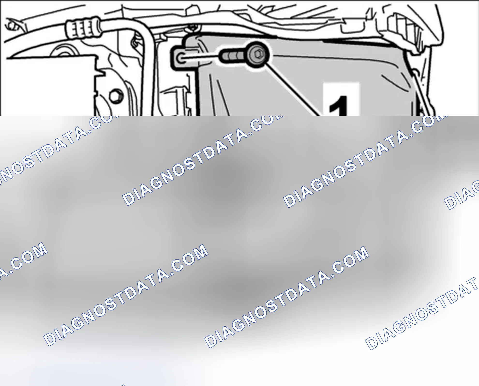 Scheme 10: Removing air guide for side radiator