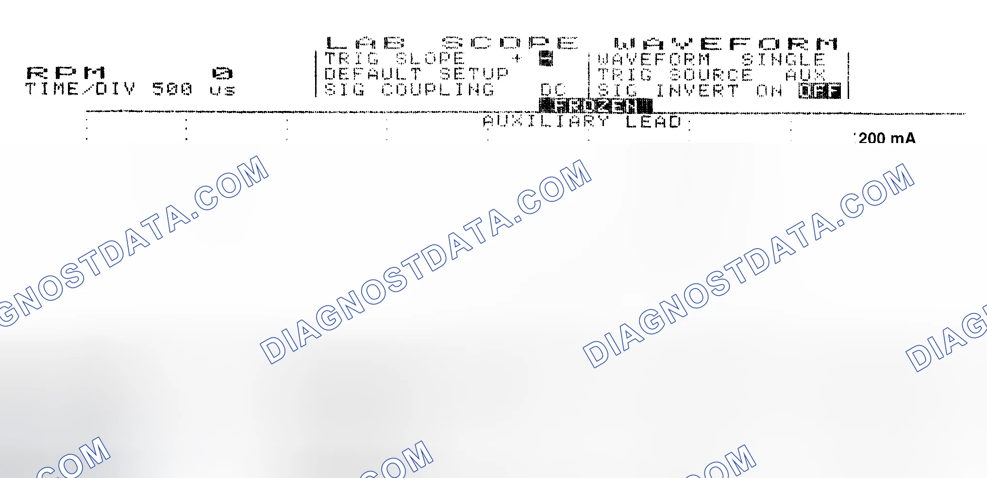 Scheme 17: Single Injector w/Normal Current Flow - Current Pattern