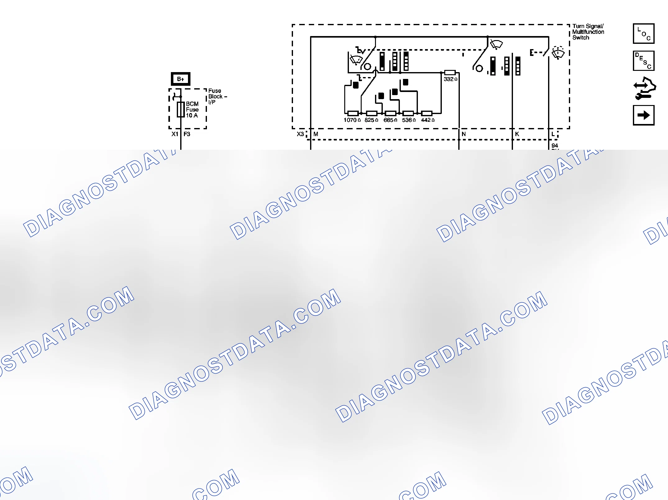 Scheme 1: Wiper/Washer Schematics
