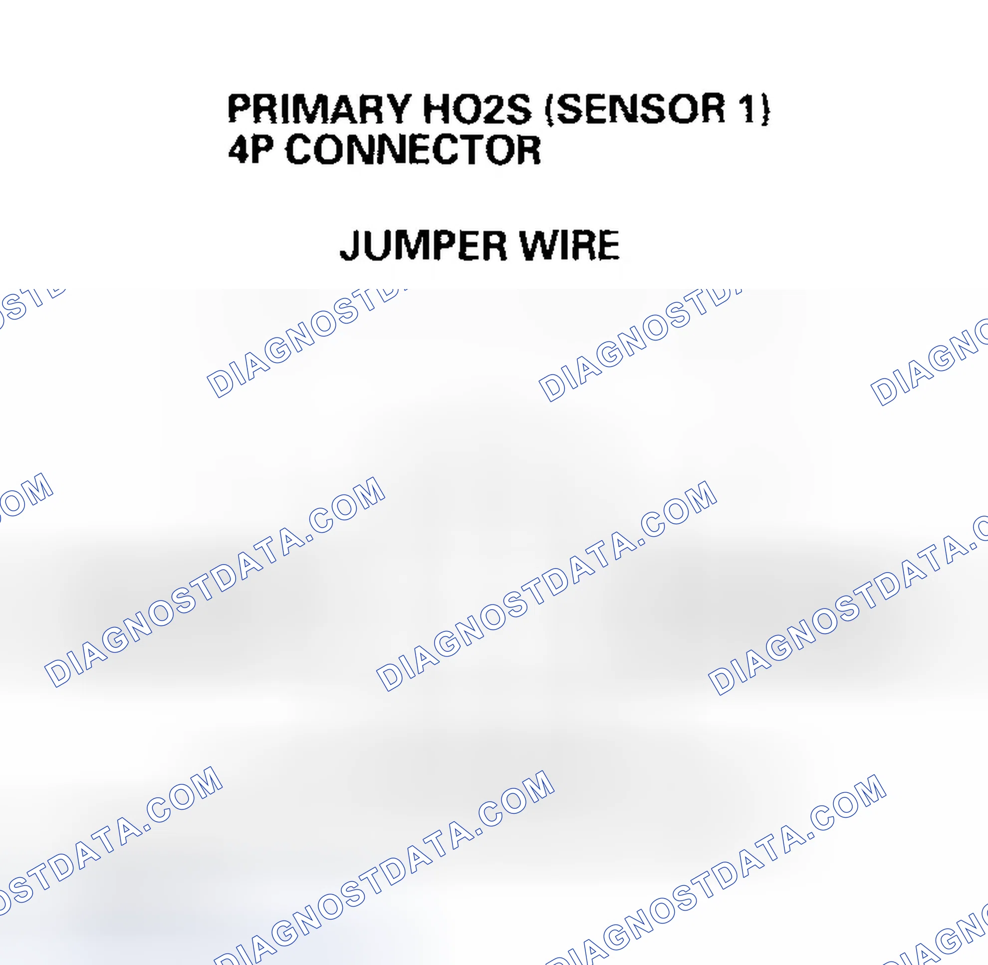Scheme 95: DTC P0132: Primary HO2S (Sensor 1) Circuit High Voltage