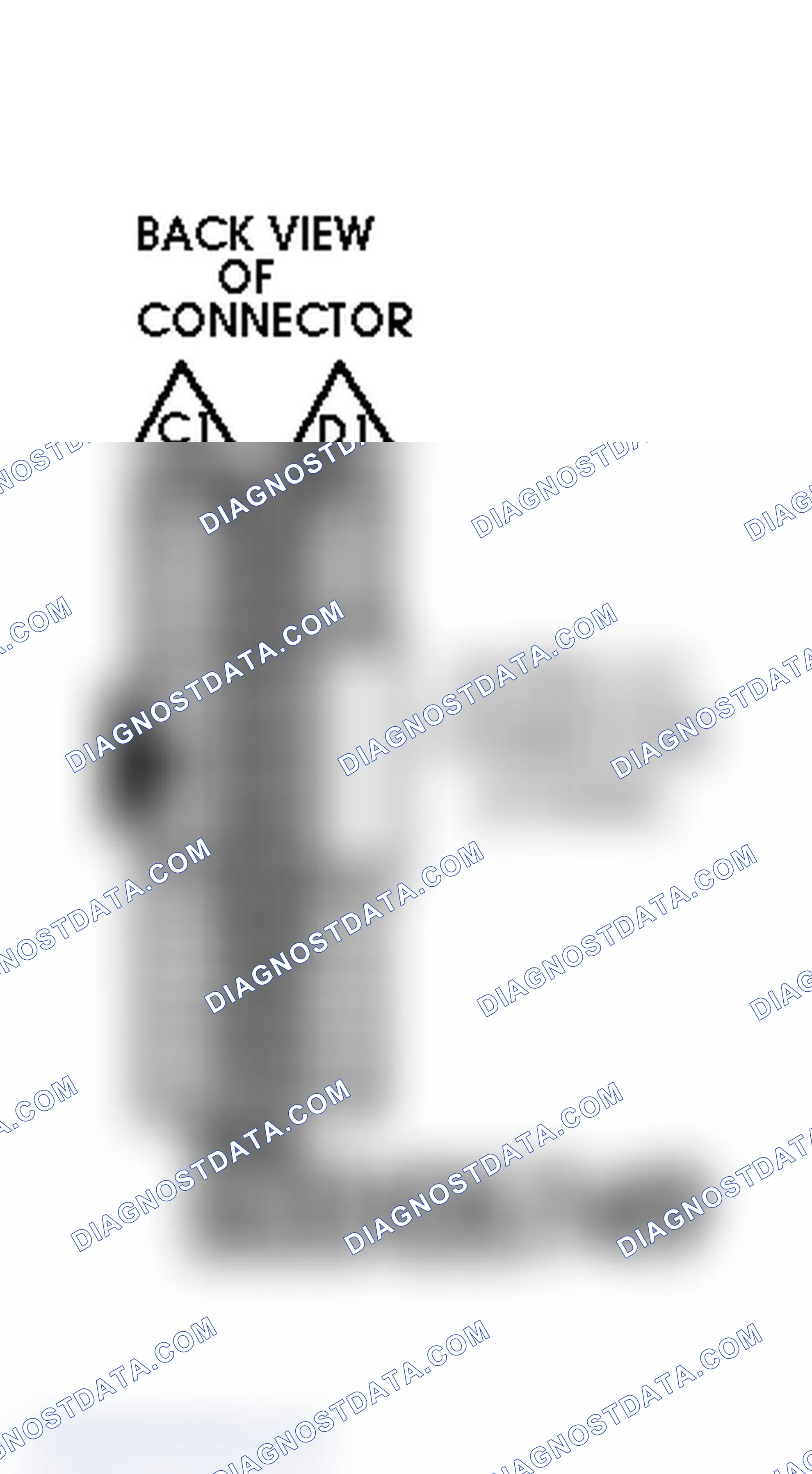 Scheme 24: PCM Terminal E-F Connector ID - Blue (2 Of 2) (6.5L Diesel - "P" Series With 4L80-E A/T)