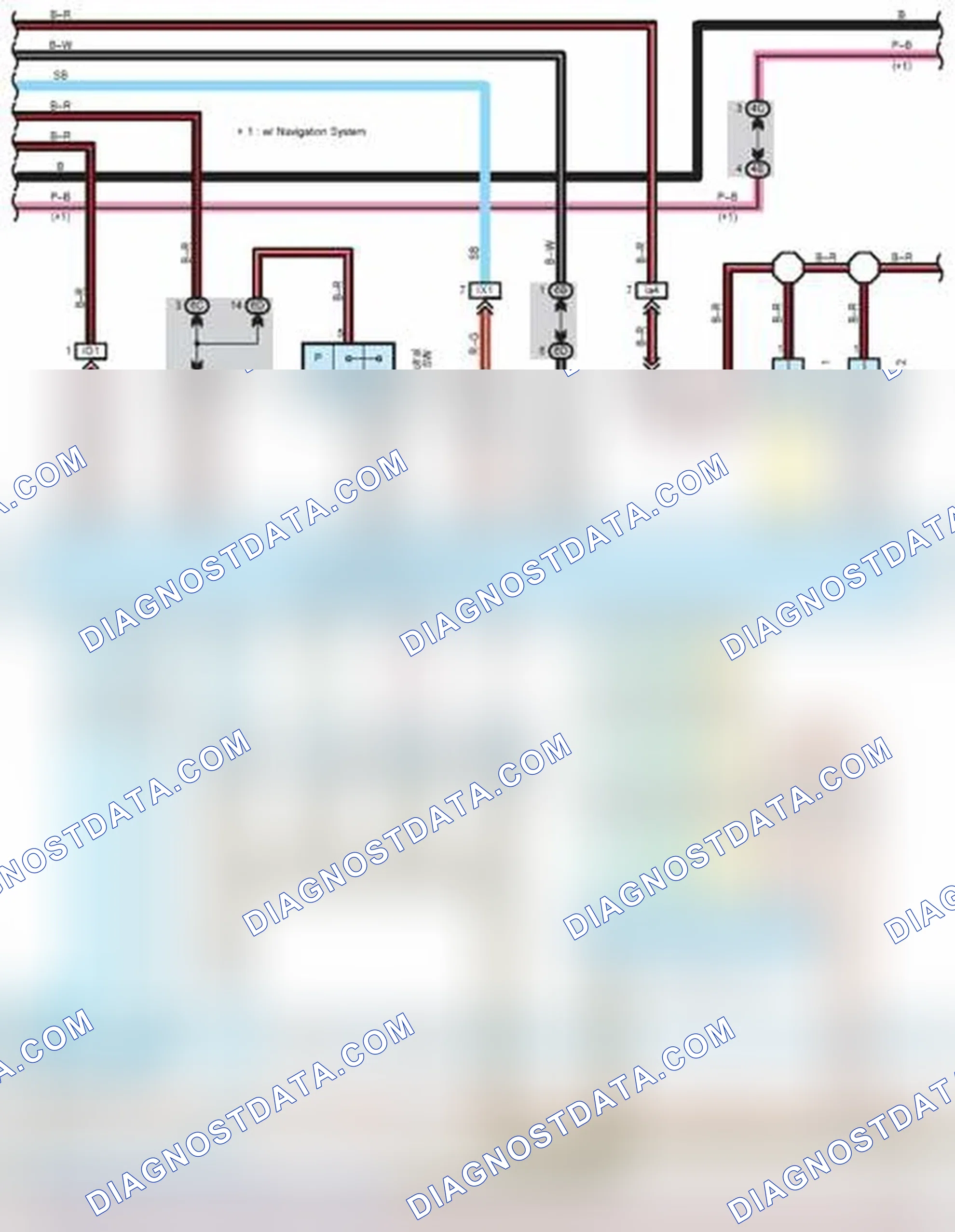 Scheme 50: Engine Control System Wiring Diagram (6 Of 12)