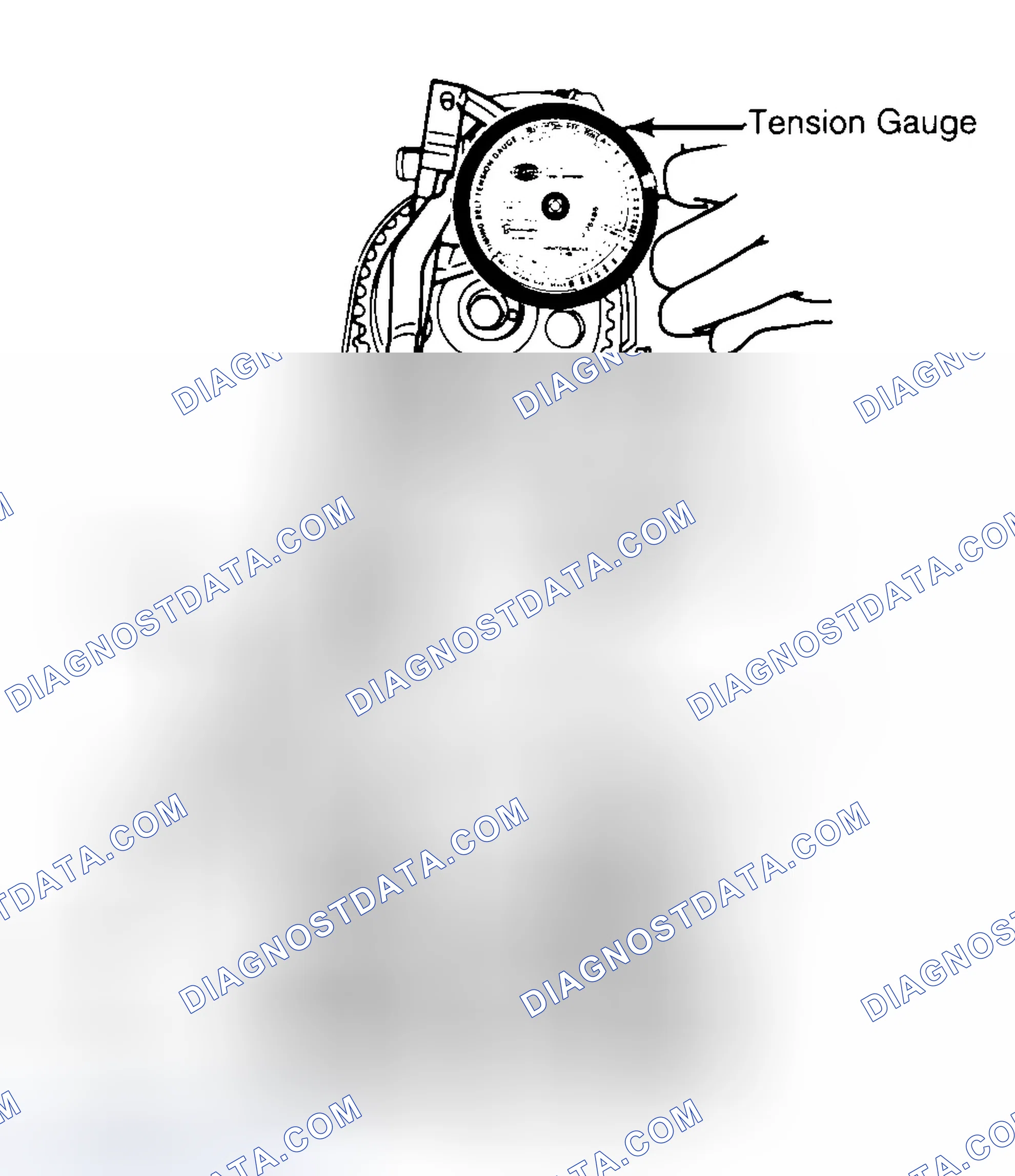 Scheme 3: Adjusting Typical Timing Belt Tension