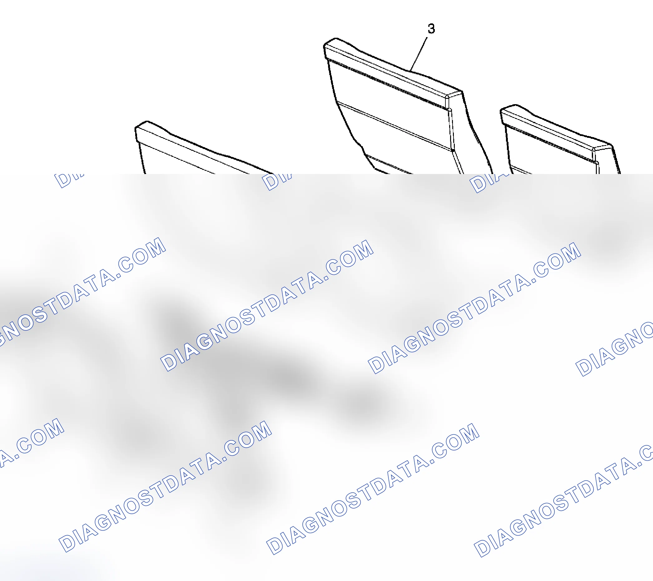 Scheme 27: Seat Back Cover, Pad & Back Panel Replacement - Rear Split Folding Seat