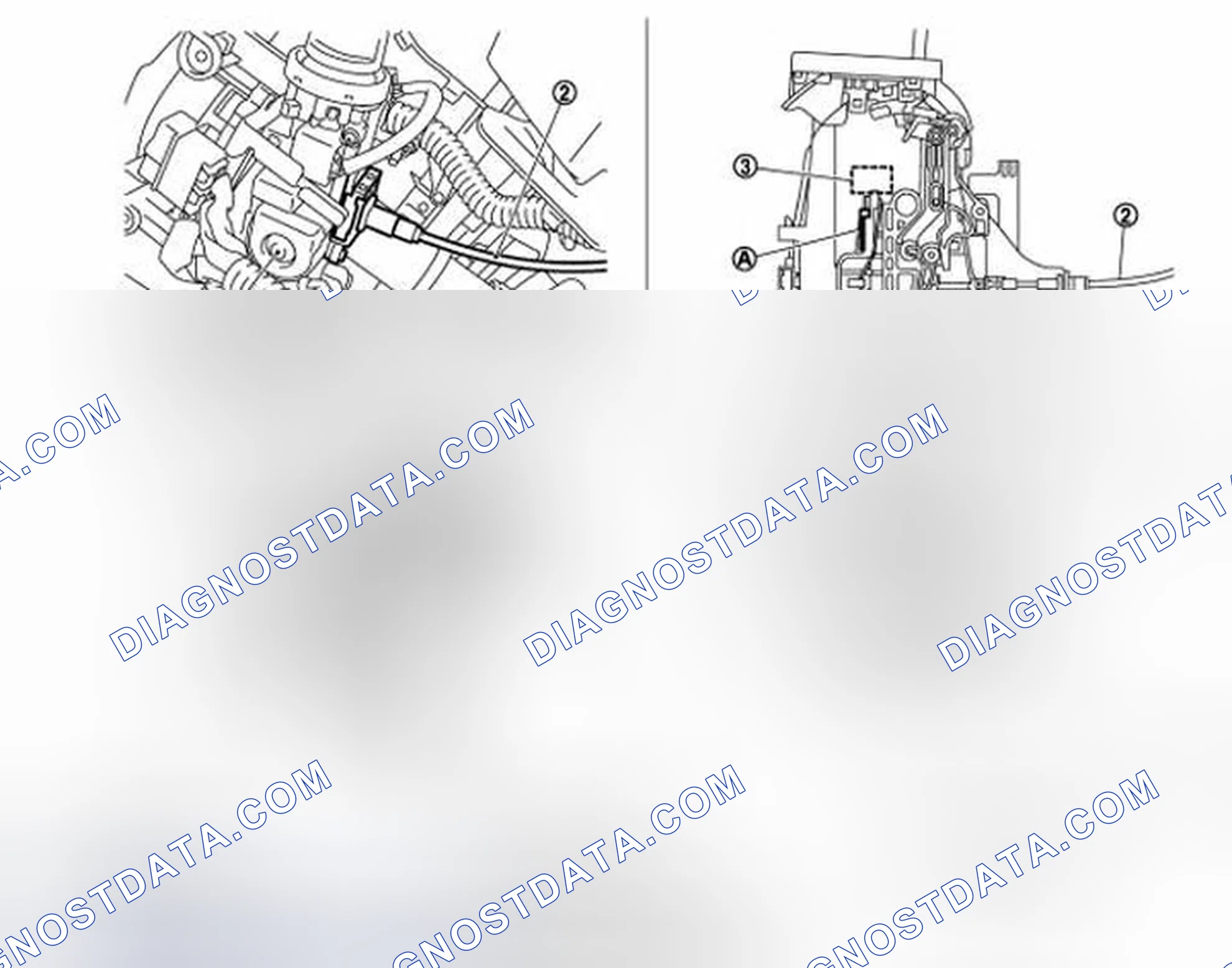 Scheme 110: Identifying Shift Lock System Components Location