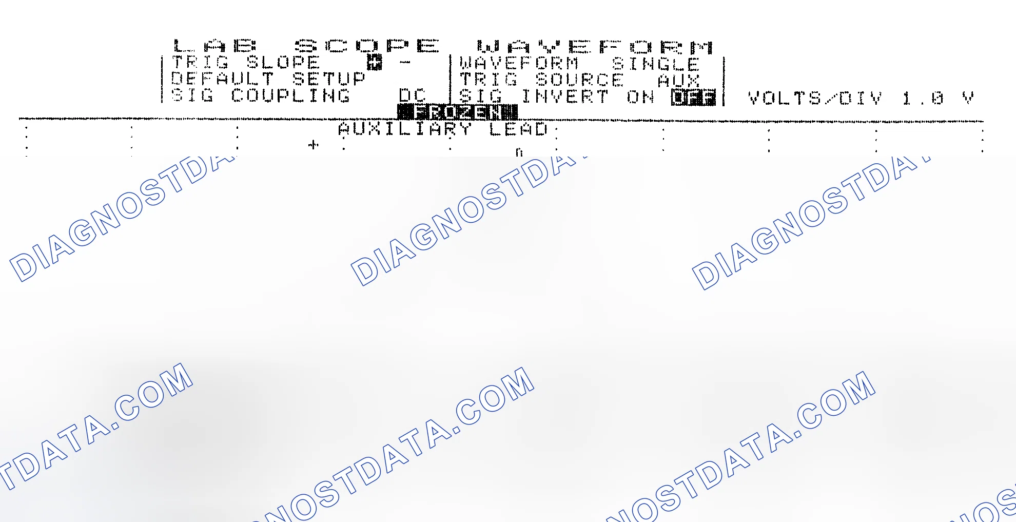 Scheme 19: Single Injector w/Excessive Current Flow - Current Pattern