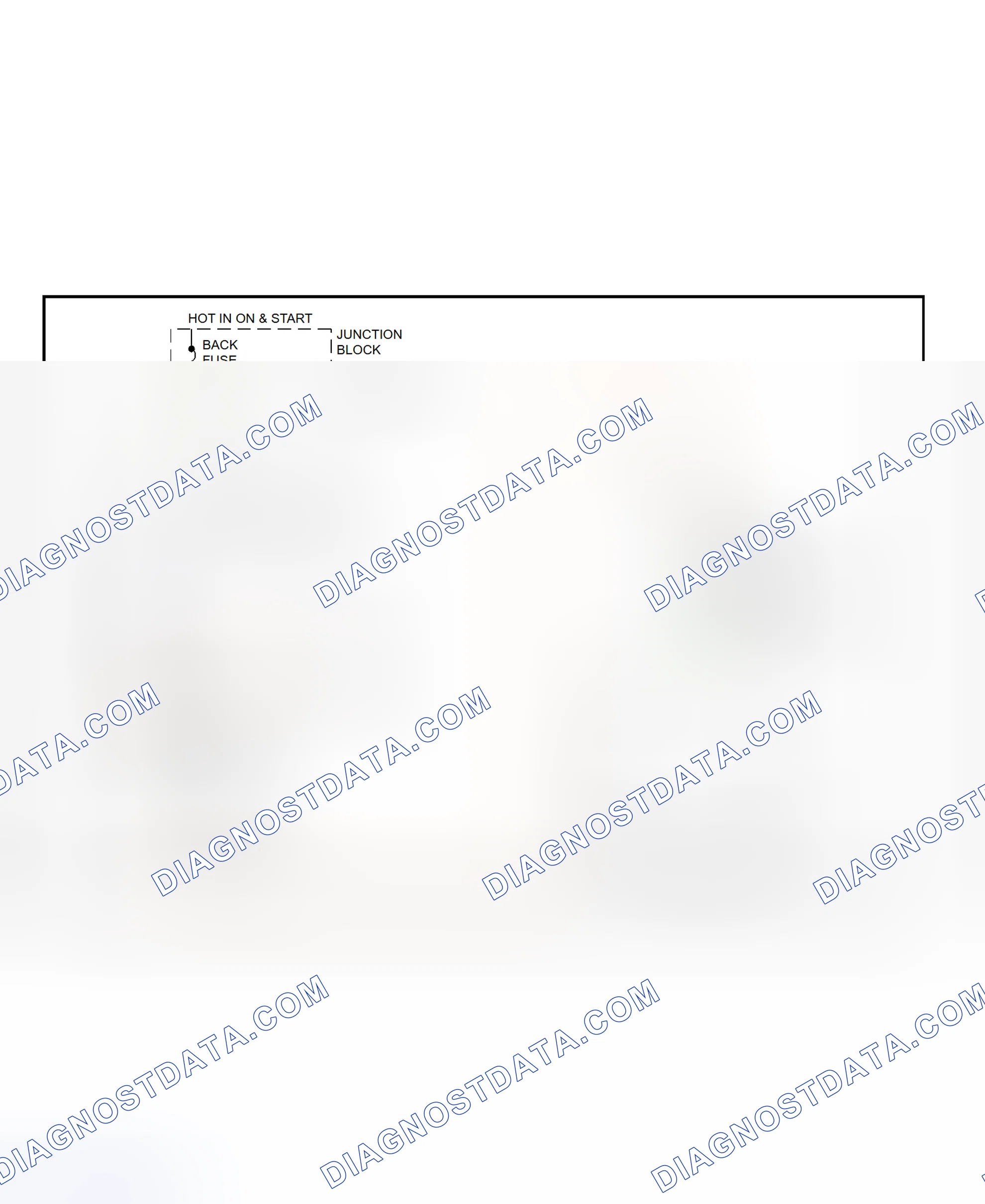 Fig. 45: Shift Interlock System Wiring Diagram (Metro & Firefly (Canadian))