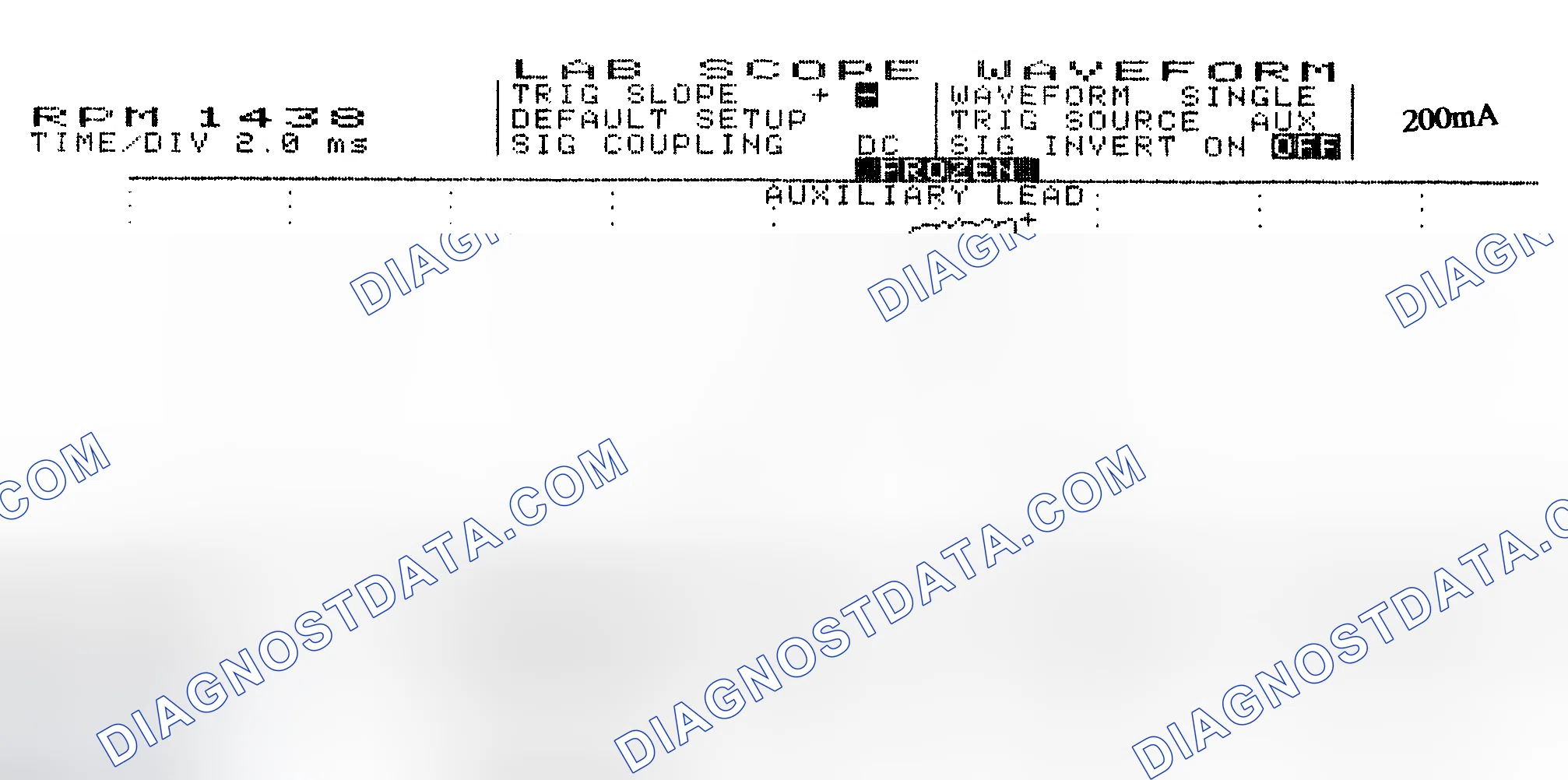 Scheme 15: Single Injector w/Normal Current Flow - Current Pattern