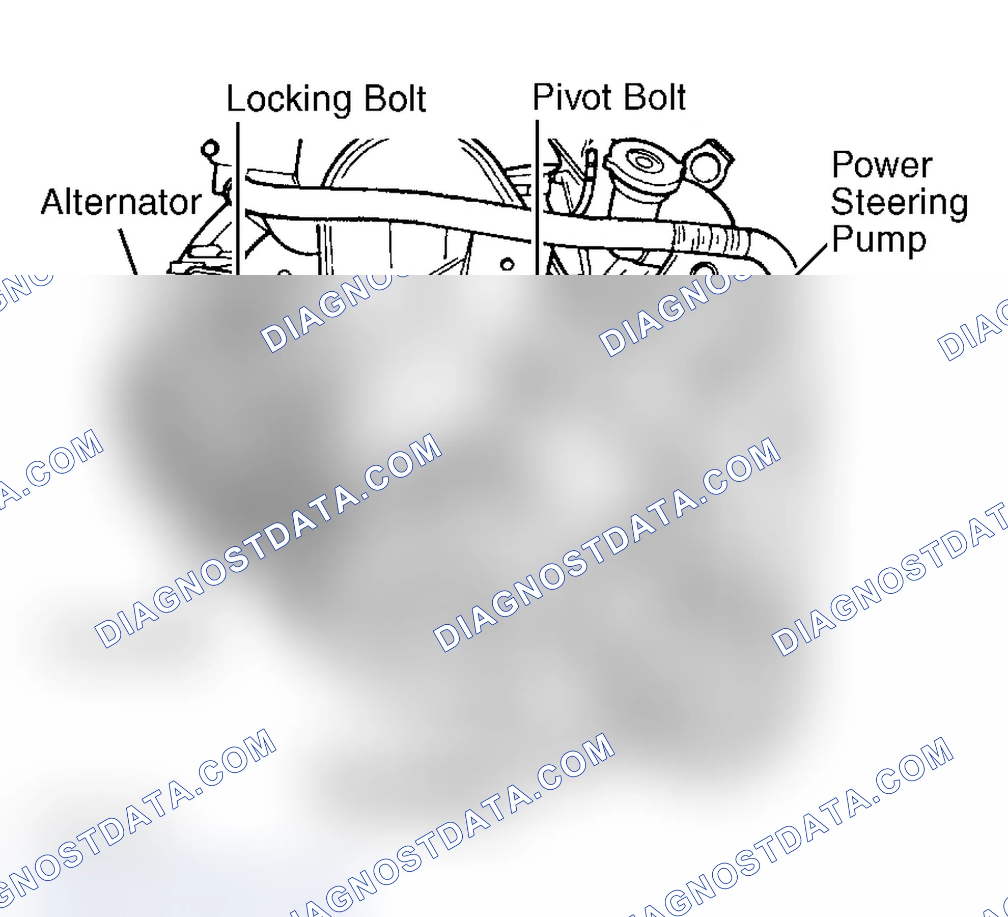 Scheme 3: DRIVE BELT ROUTING (2.0L NEON)