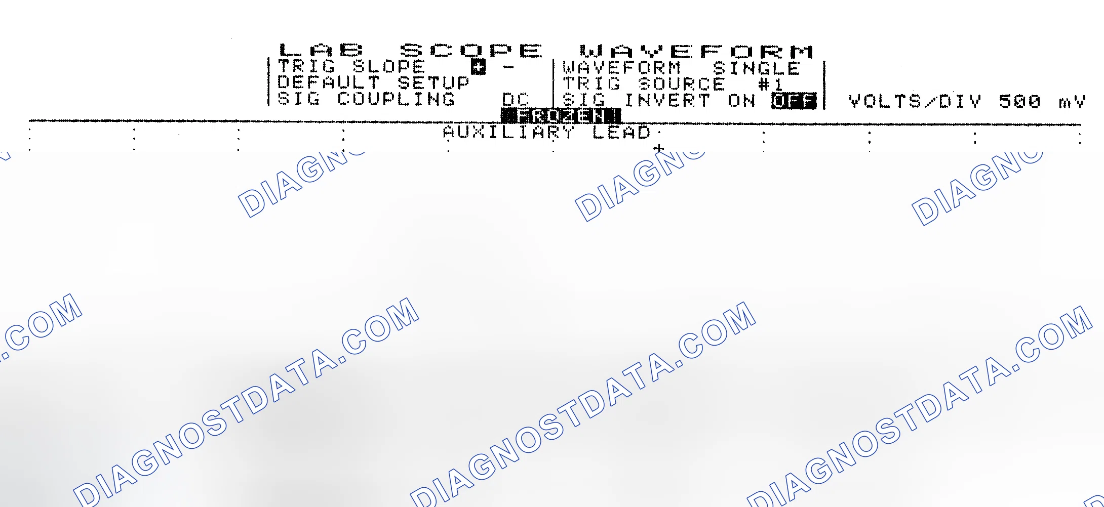 Scheme 10: Single Injector w/Excessive Current Flow - Current Pattern