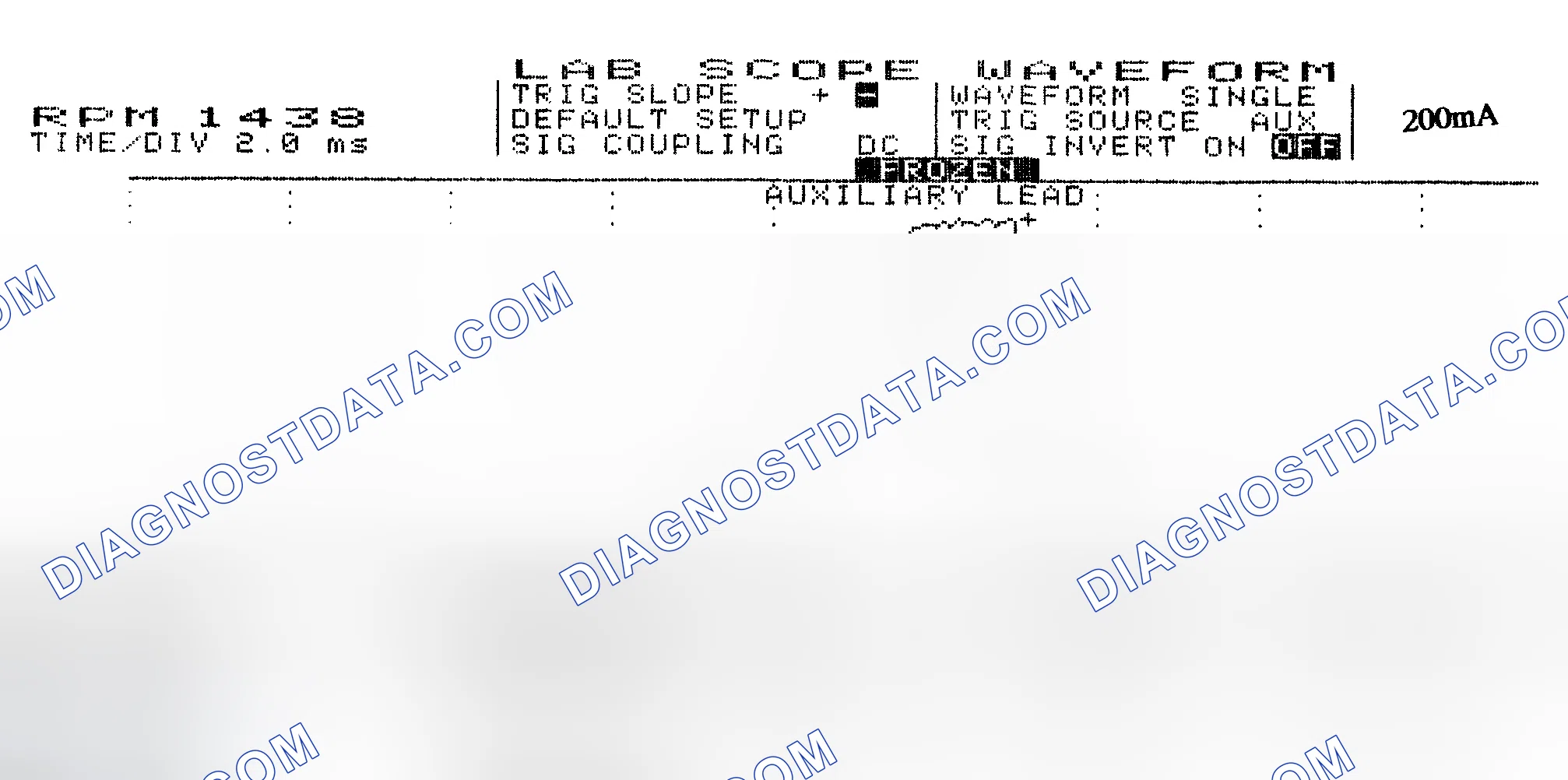 Scheme 15: Single Injector w/Normal Current Flow - Current Pattern