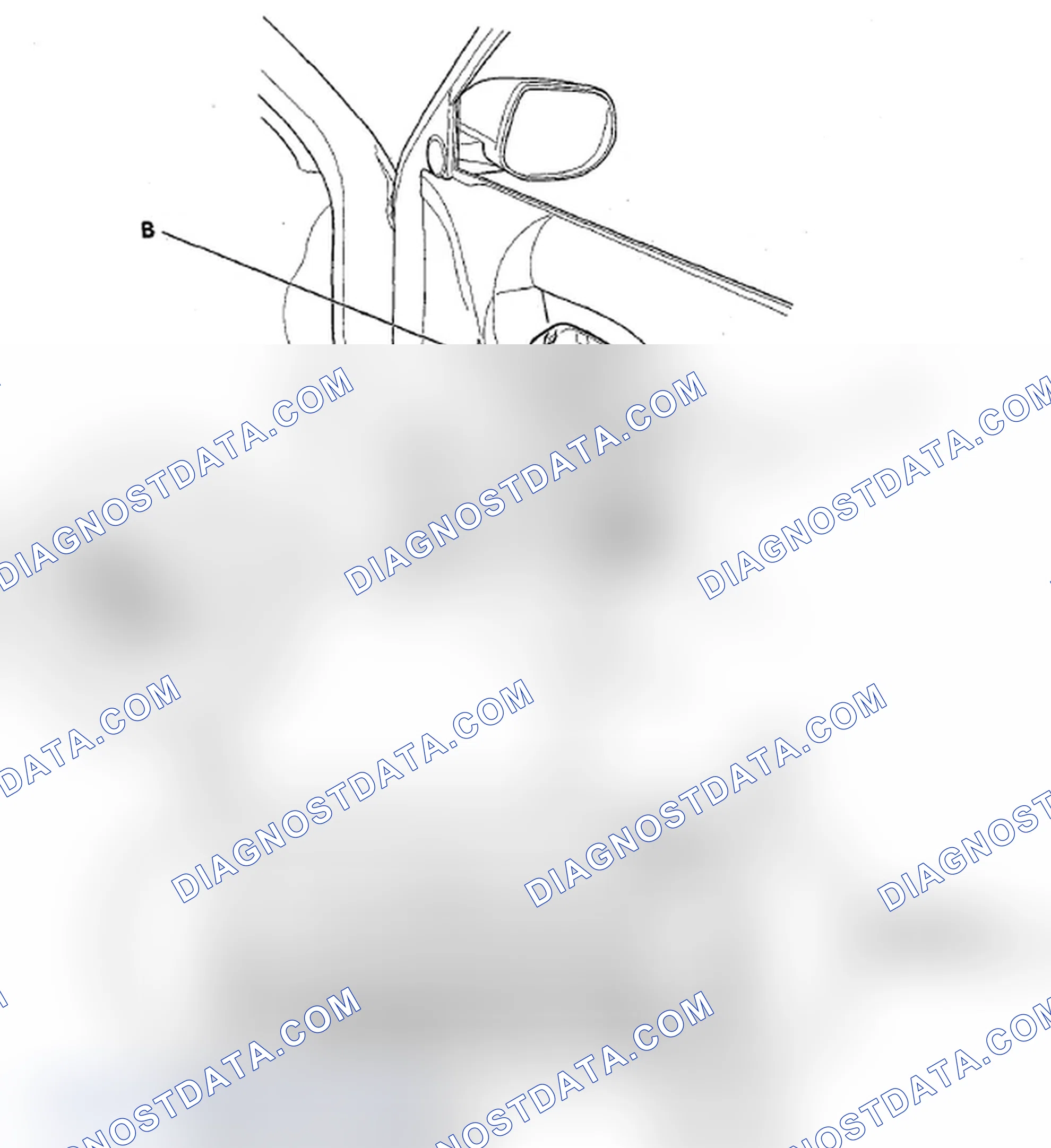 Scheme 101: Front Passenger's Power Window Switch Input Test