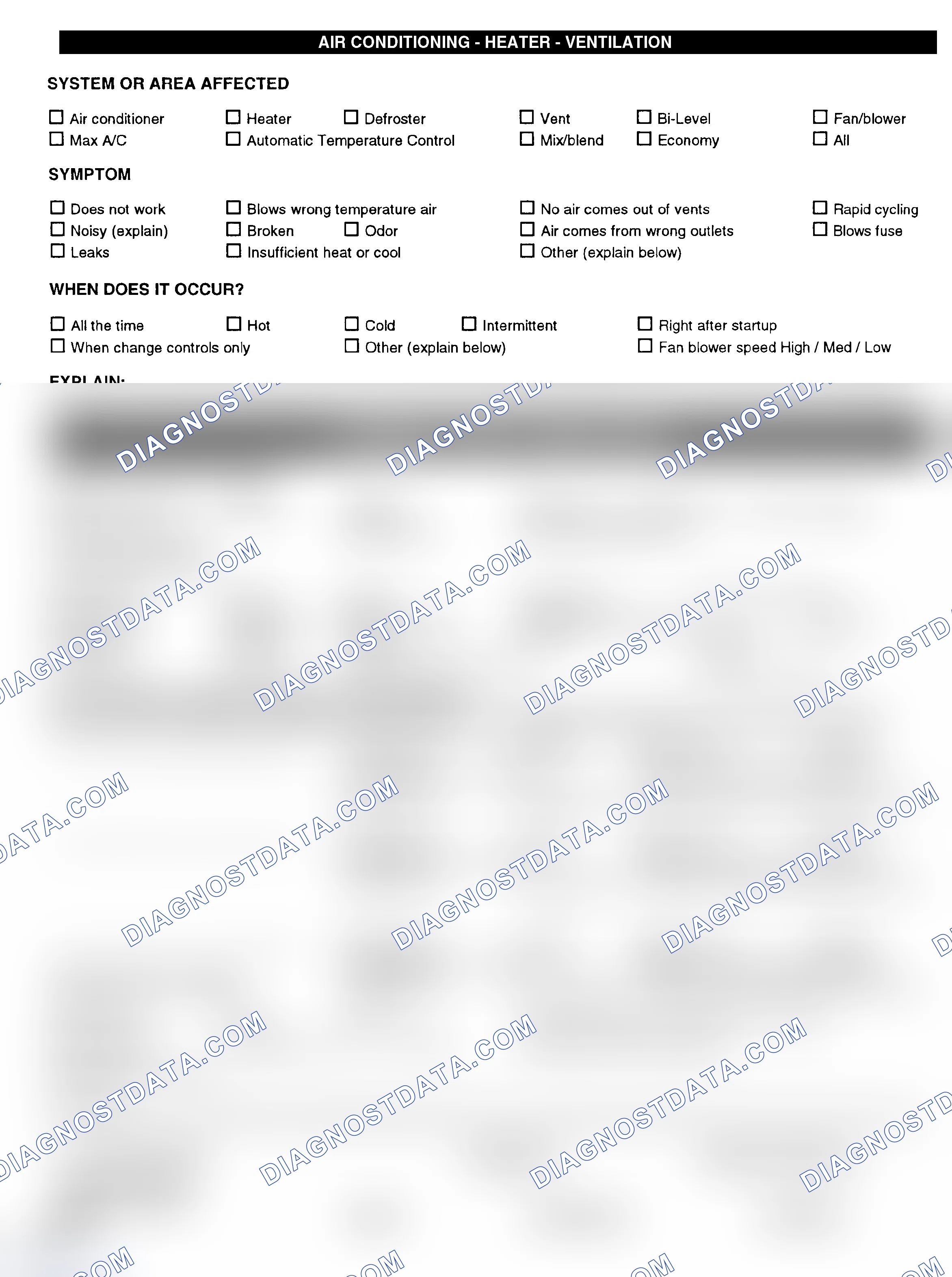 Scheme 4: Symptom Check List - Page 3