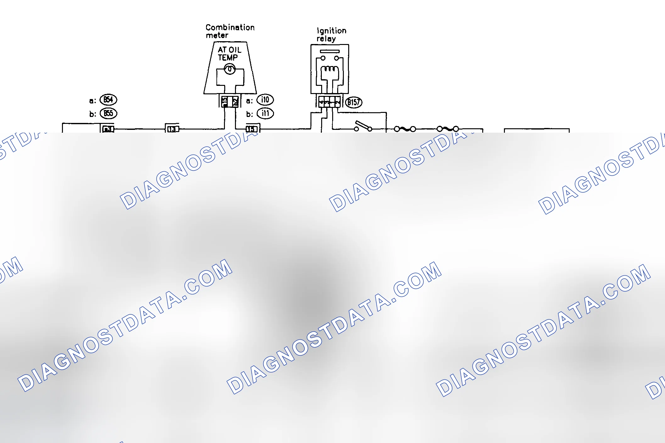 Scheme 398: AT Oil Temp Indicator Light Wiring Diagram