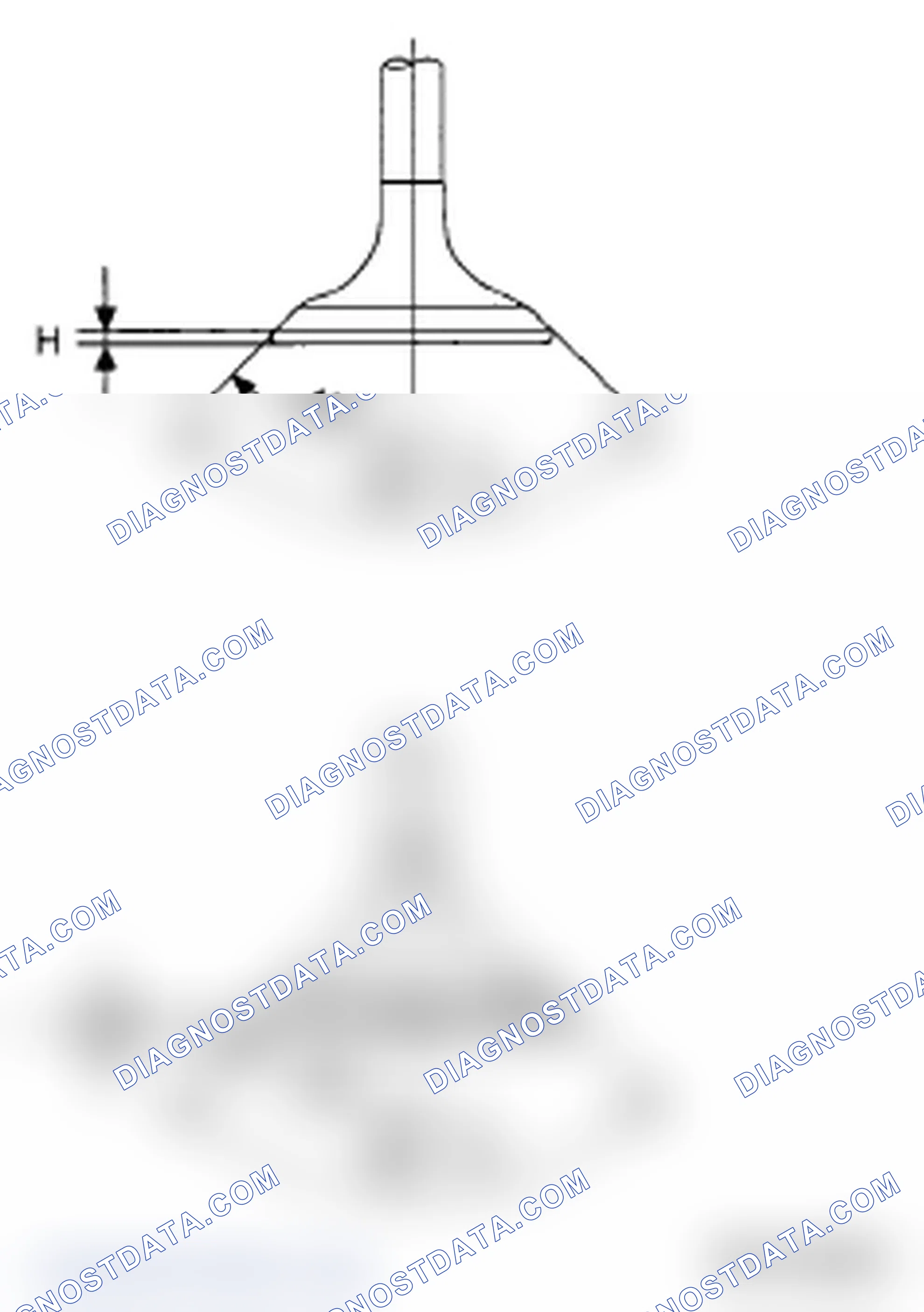 Scheme 182: INTAKE AND EXHAUST VALVE