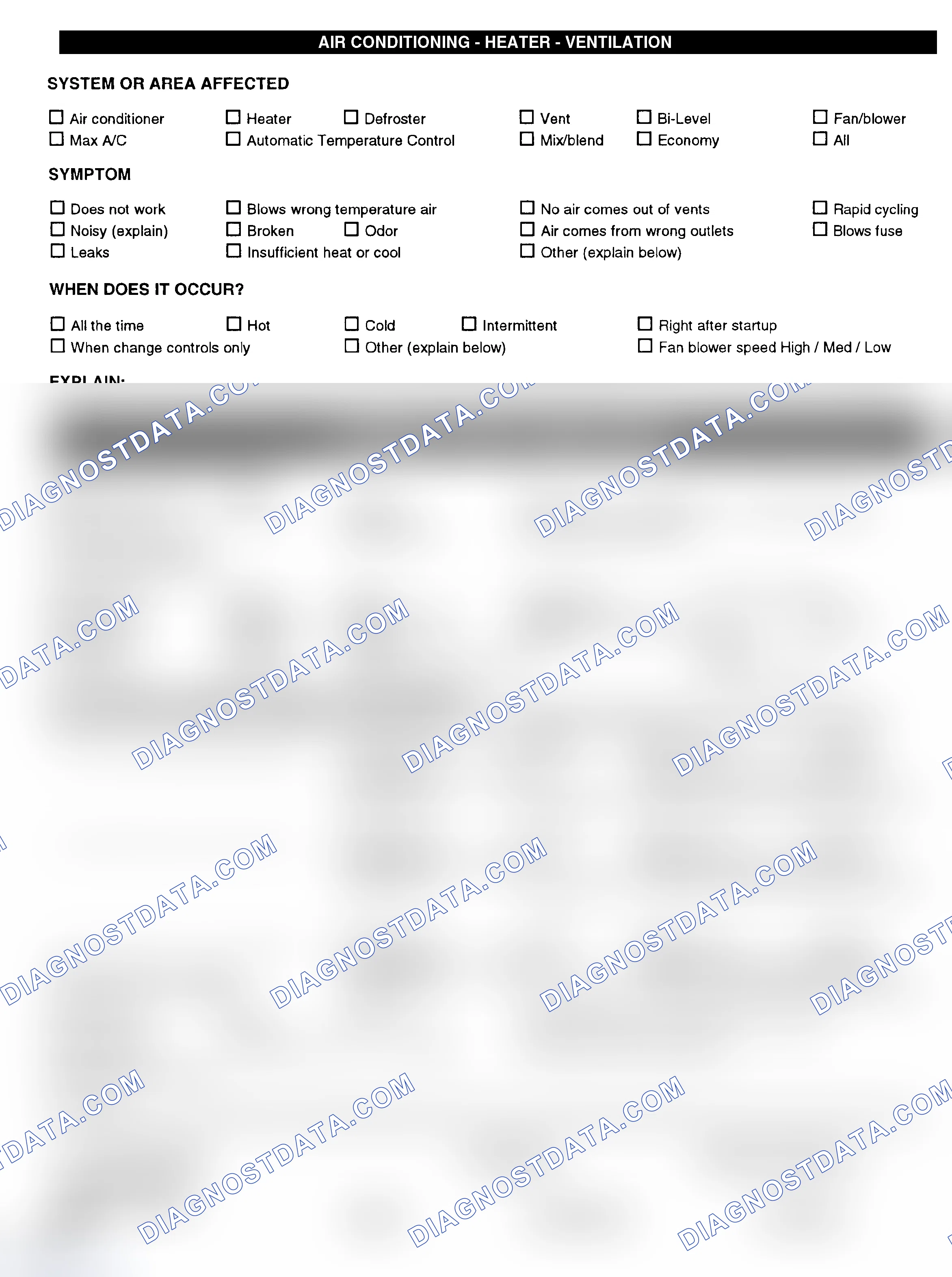 Scheme 4: Symptom Check List - Page 3
