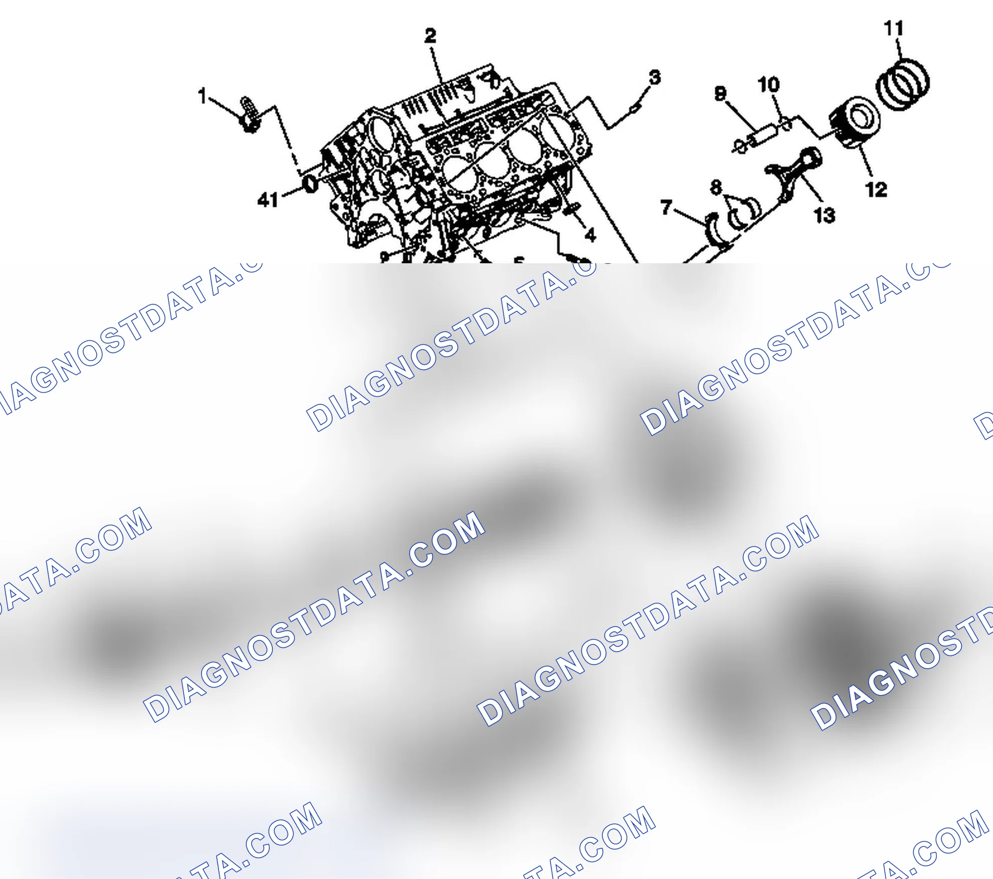 Scheme 40: Engine Block and Components