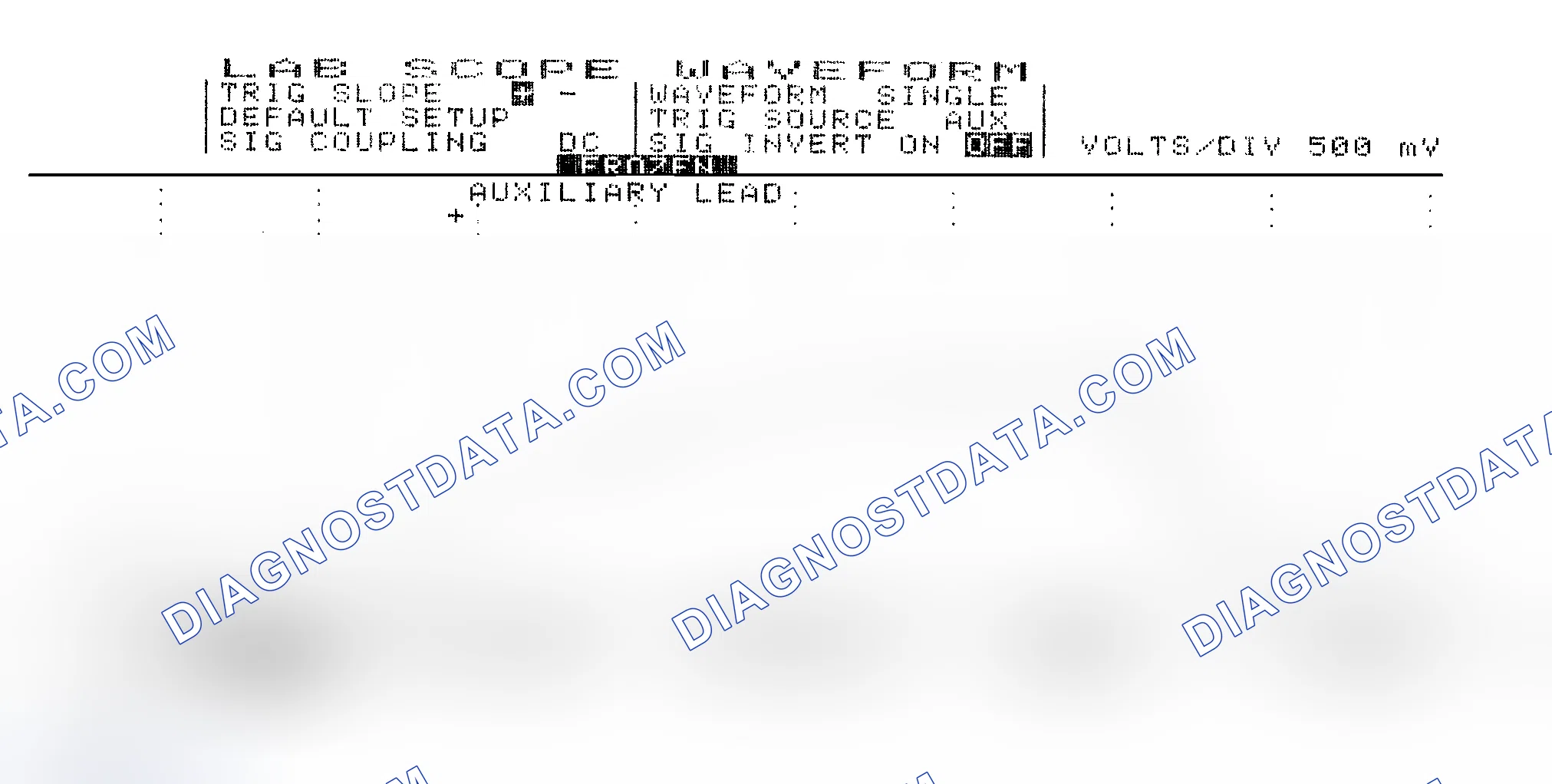 Scheme 14: Single Injector w/Excessive Current Flow - Current Pattern
