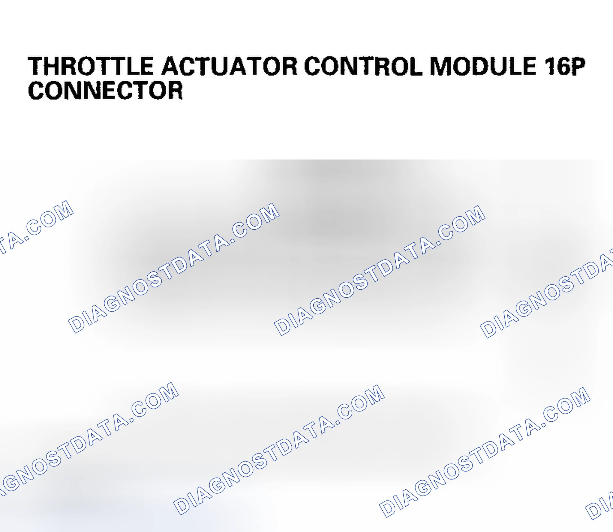Scheme 101: DTC U0107: Lost Communication With Throttle Actuator Control Module