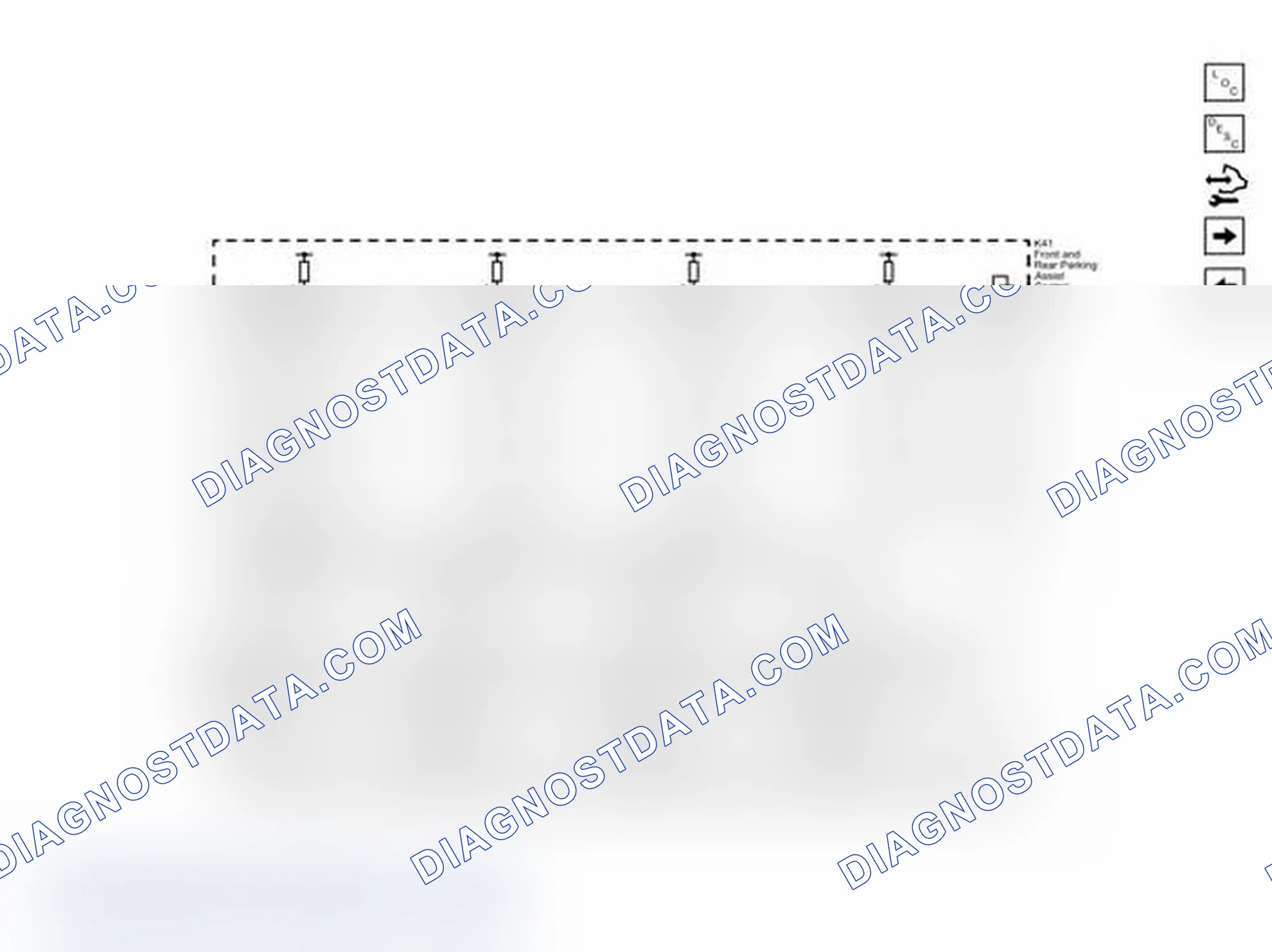 Scheme 3: Park Assist - Front Sensors (UDF)