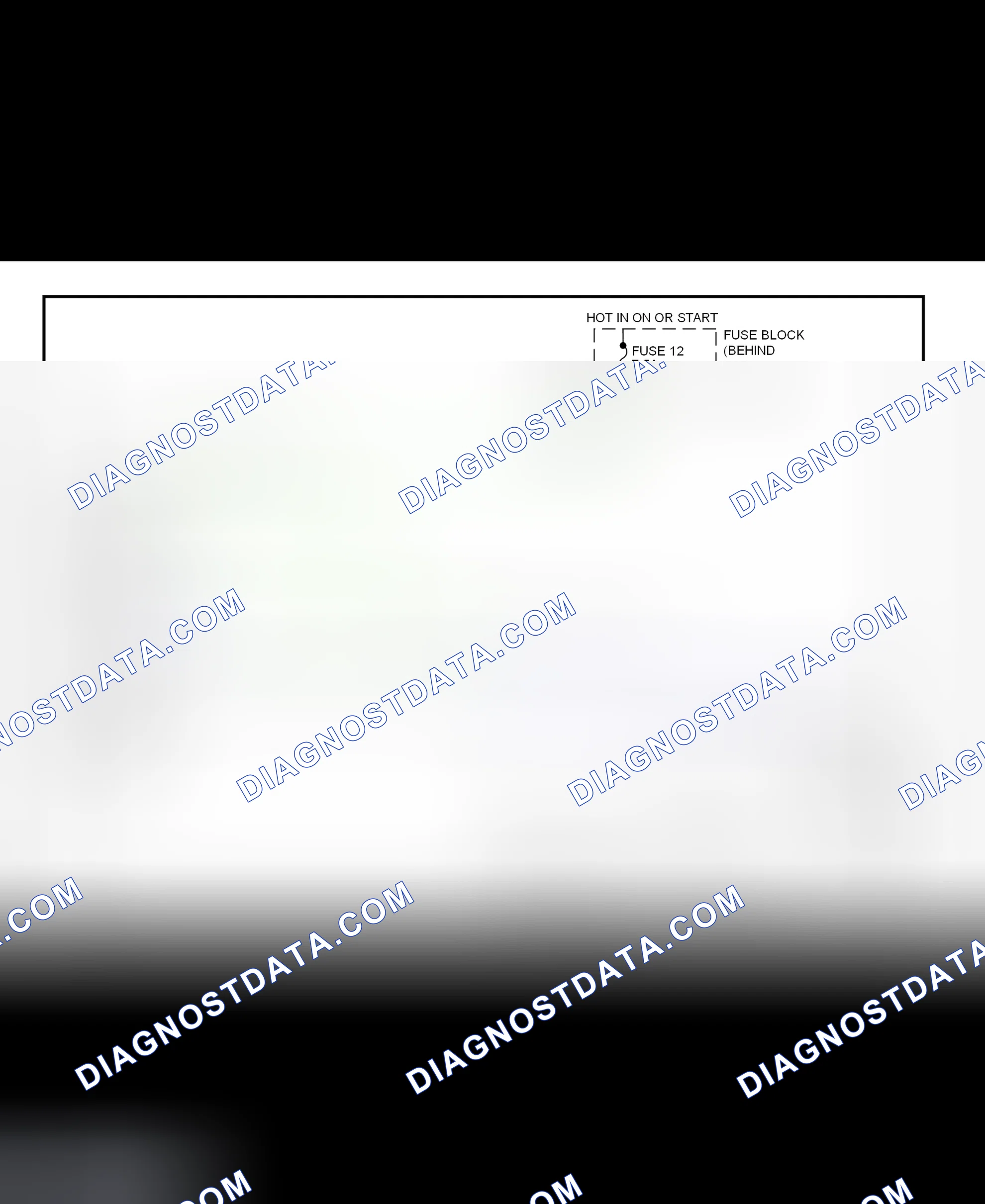 Scheme 13: Shift Lock System Circuit Diagram (1997 Nissan Pathfinder)