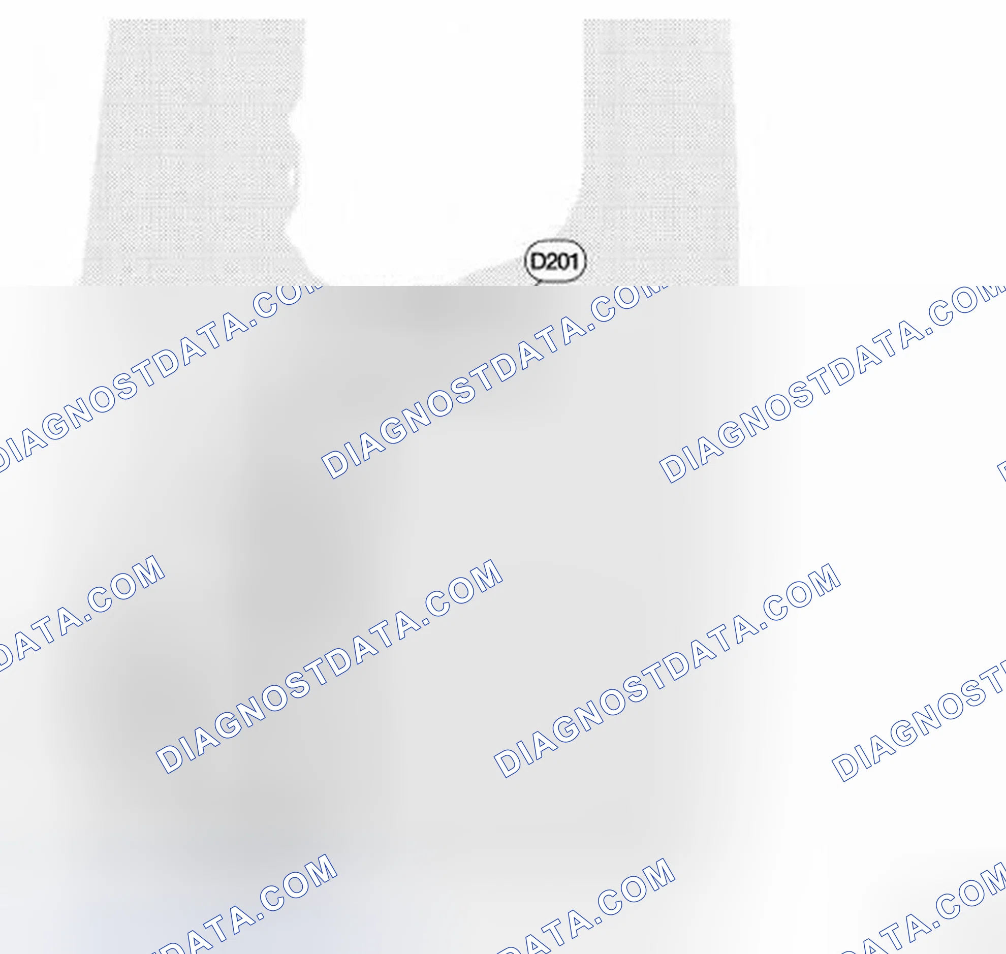 Scheme 60: Identifying Rear Door LH Harness Connectors (KING CAB Models)