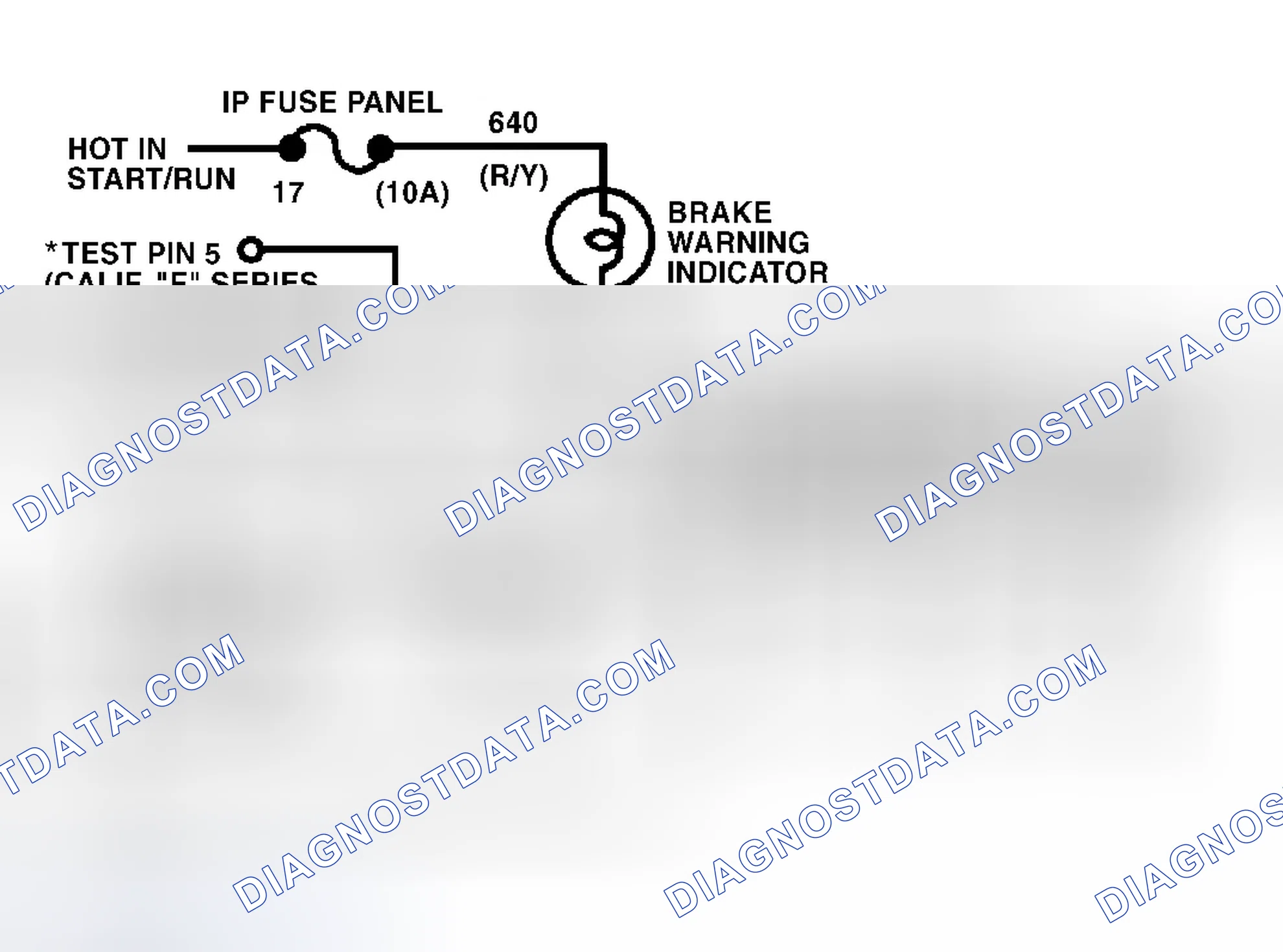 Scheme 115: Parking Brake Applied Switch Circuit & Connector Terminals