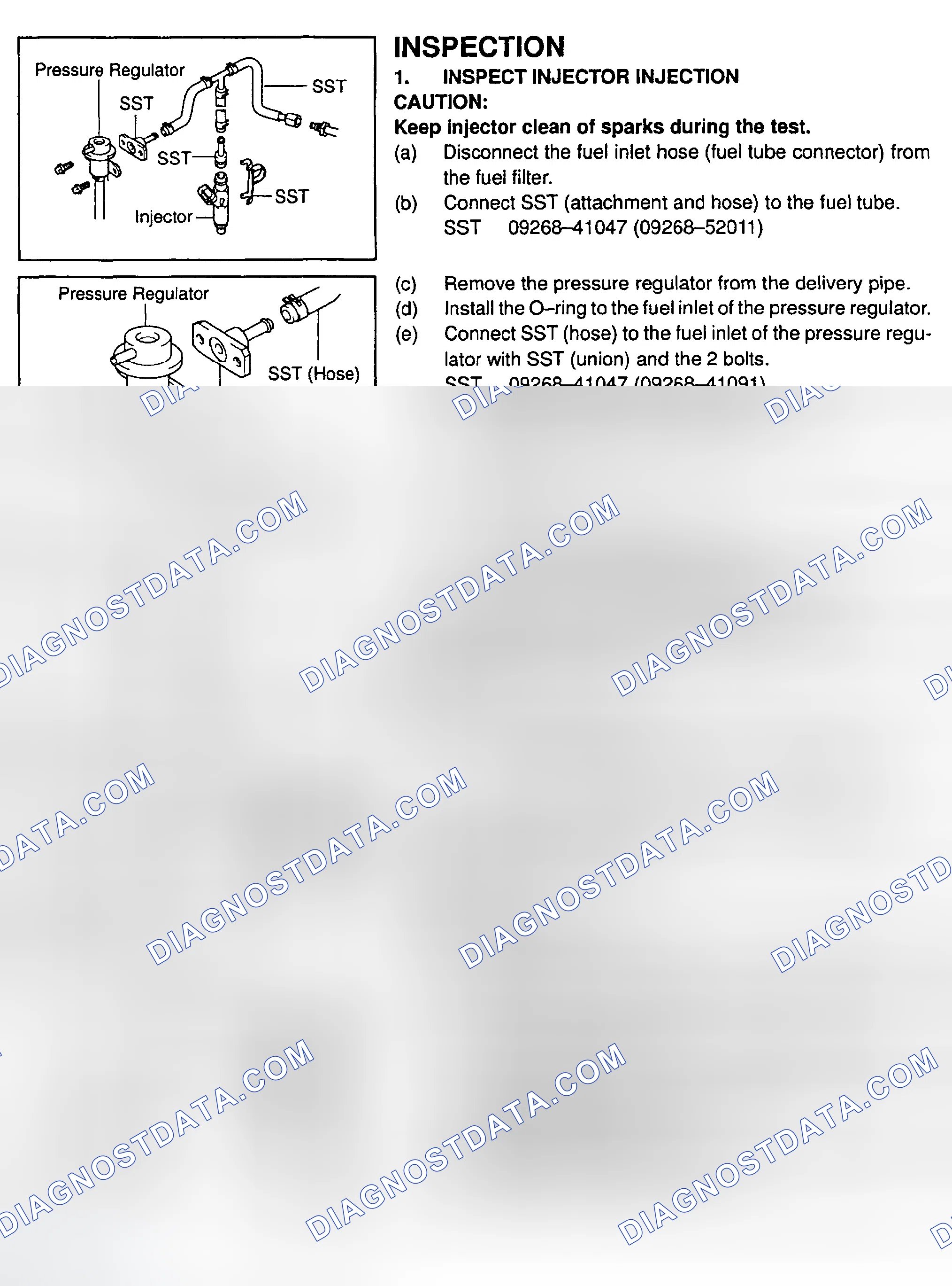 Scheme 662: Fuel Injectors (Sequoia)