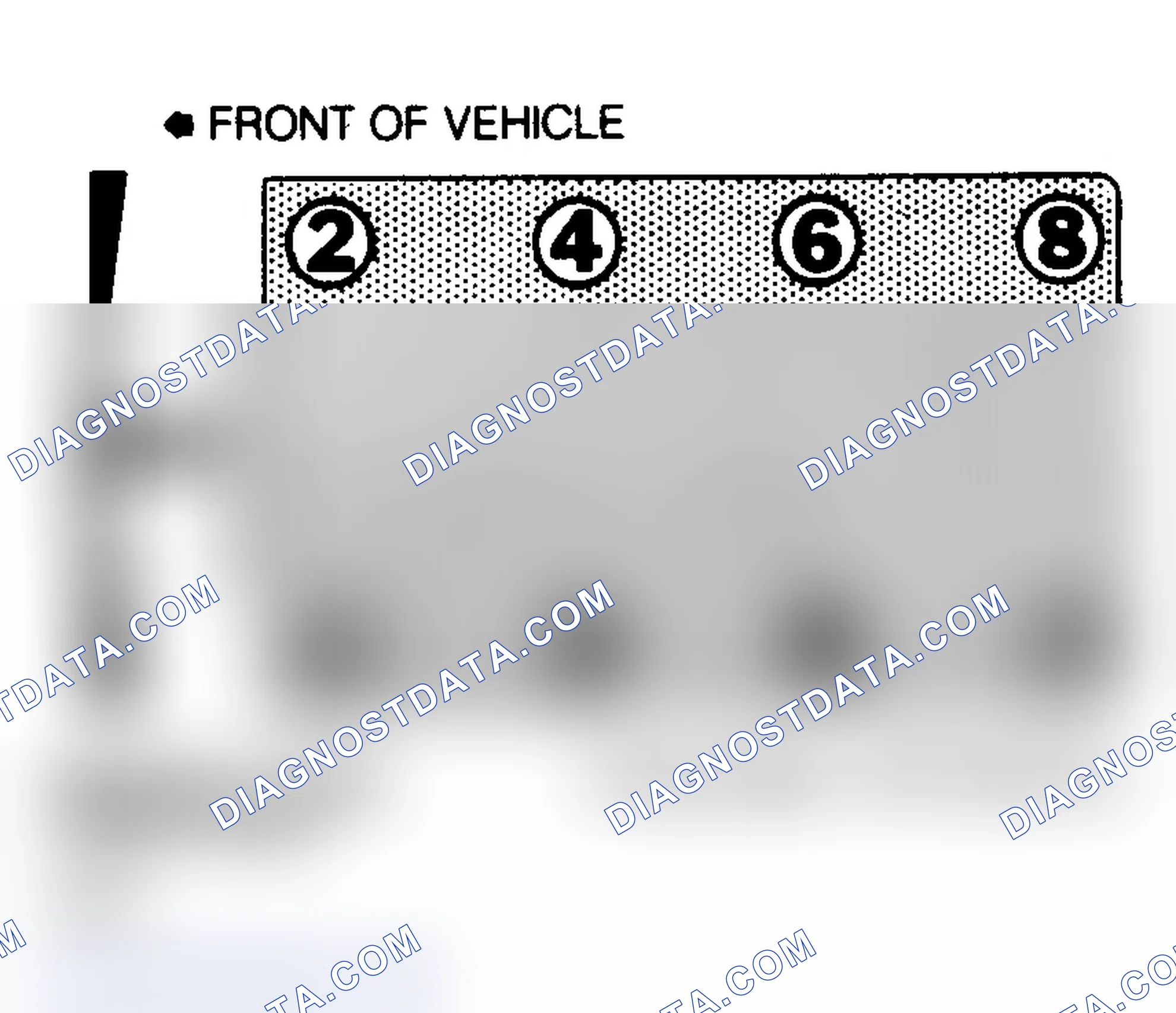 Scheme 7: Firing Order (6.2L & 6.5L Diesel)