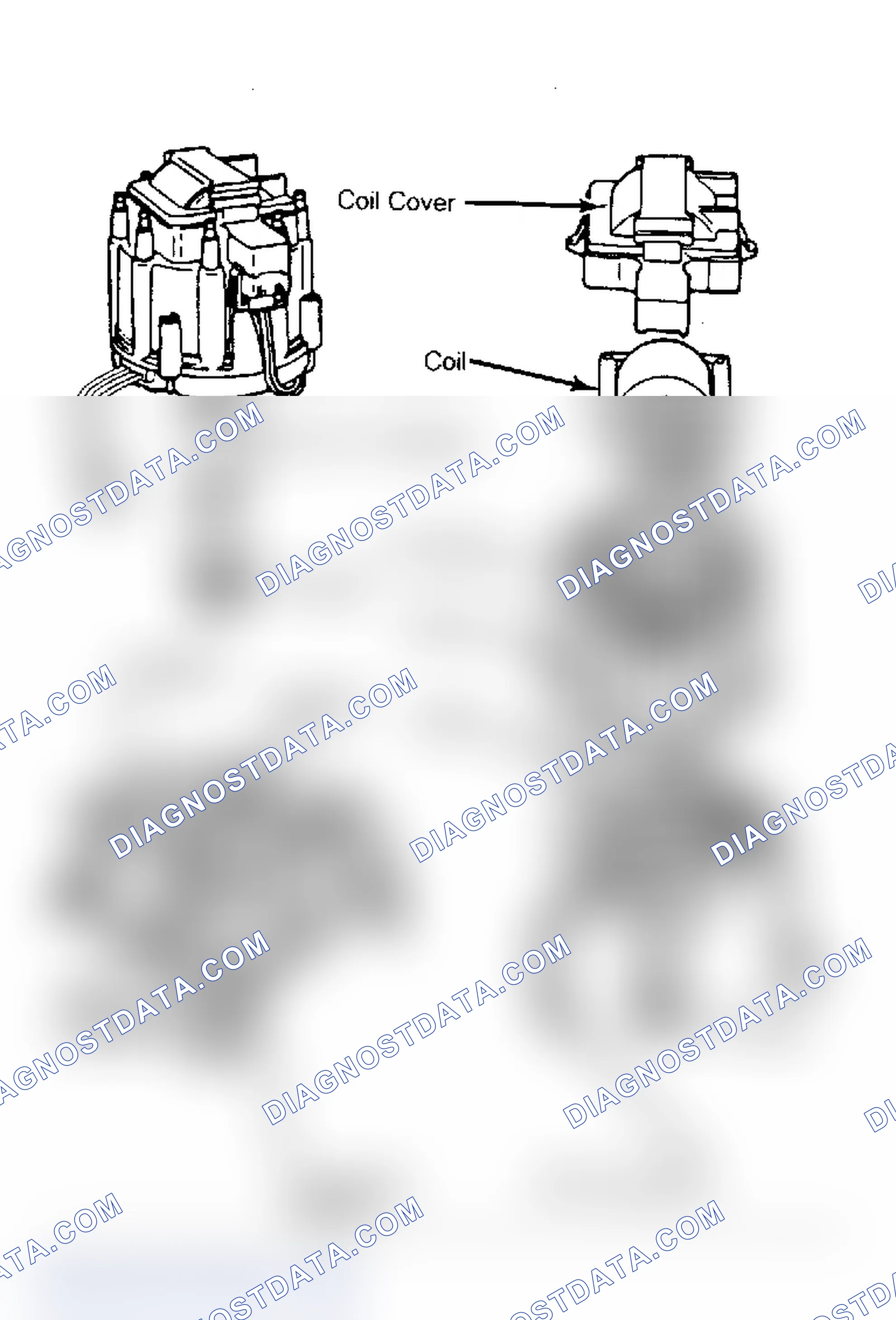 Scheme 1: Disassembled View of HEI-EST Distributor Integral coil model shown.