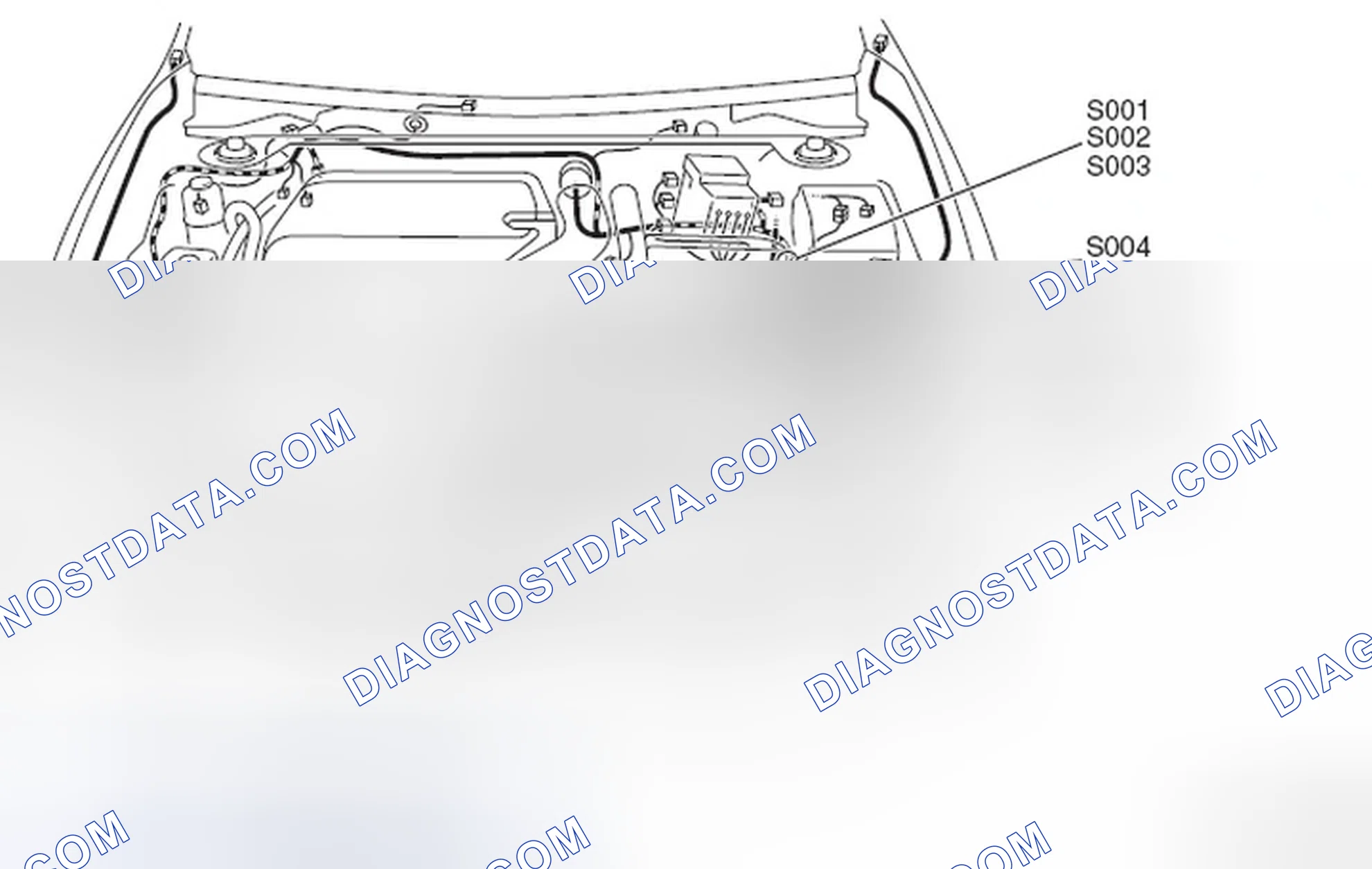 Scheme 123: ENGINE COMPARTMENT