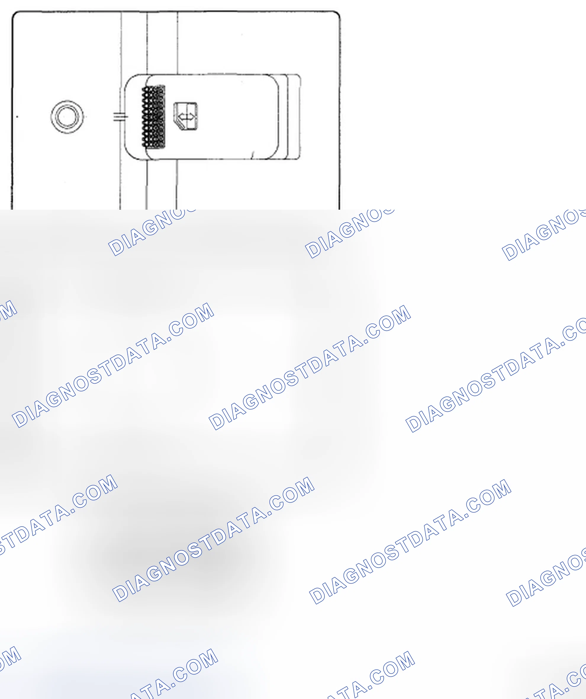 Scheme 11: REAR POWER WINDOW SWITCH