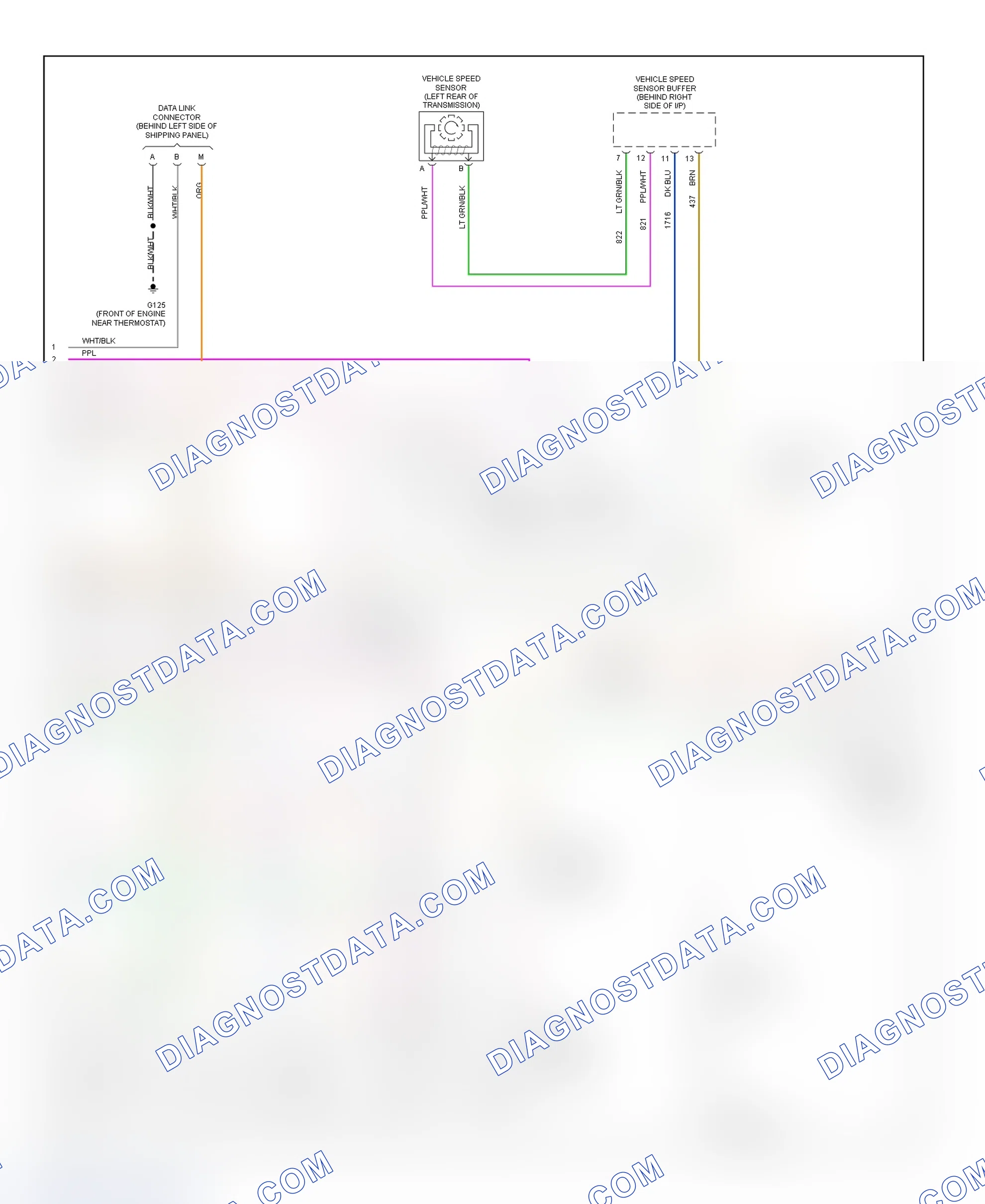 Scheme 387: Wiring Diagram ("P" Series - Commercial & Motorhome - 7.4L With 4L80-E - 3 Of 3)