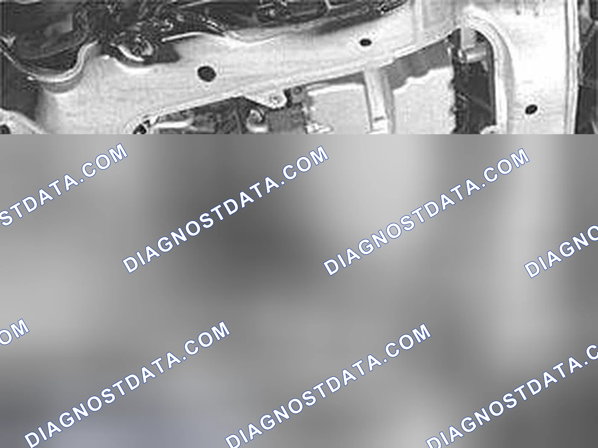 Scheme 1084: Fitting the screws for engine pads and the torque rod bracket in the gearbox