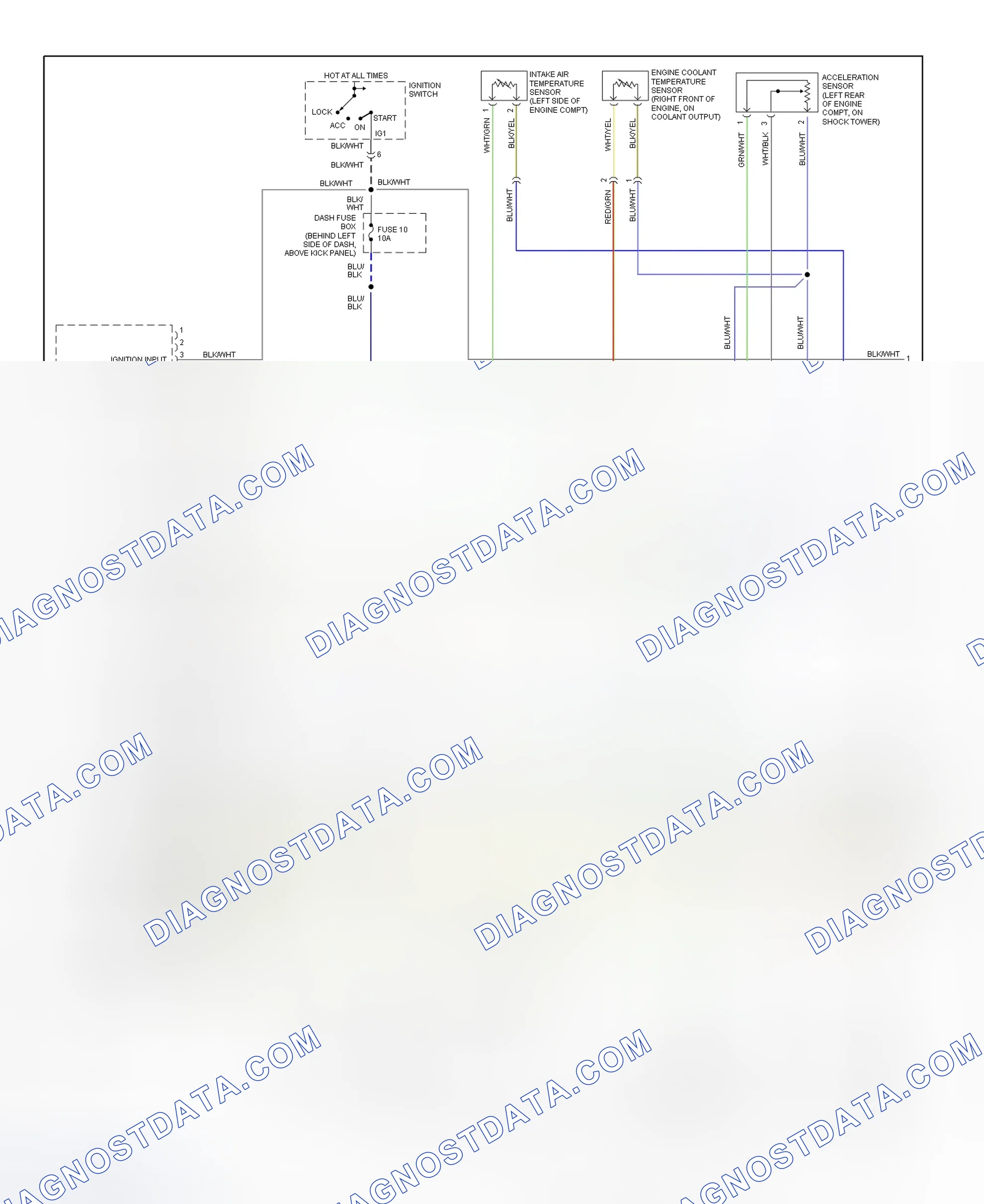 Scheme 12: Wiring Diagram (Accent 1.5L DOHC - 1 Of 3)